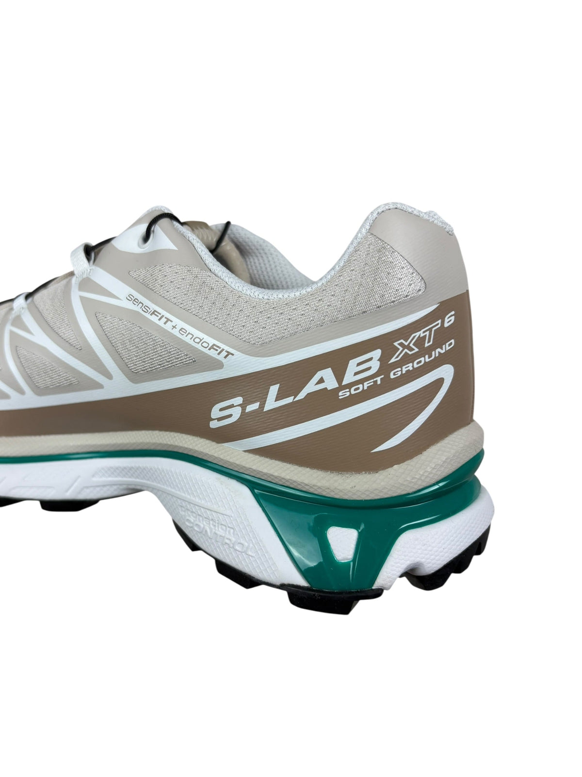 Sneakers Salomon beige / verdi taglia 43 1/3 - Dettaglio