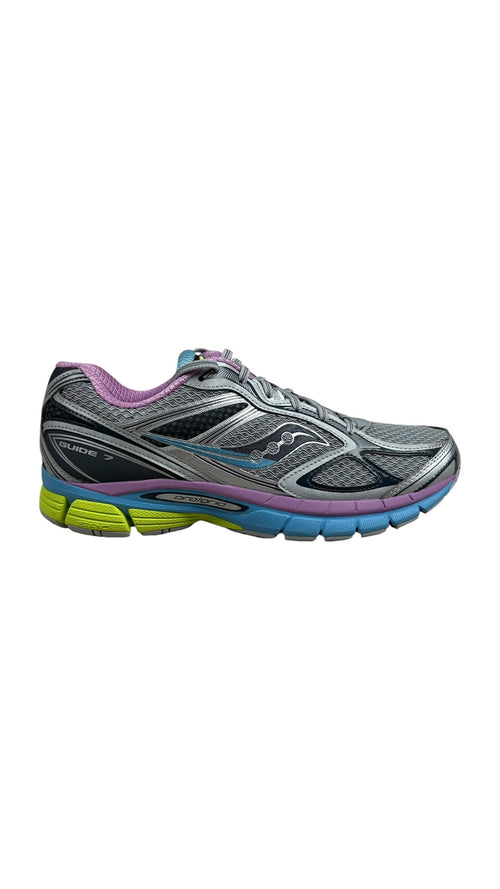 Sneakers Saucony Progrid Guide 7 - Gris / Vert / Bleu - Neuf