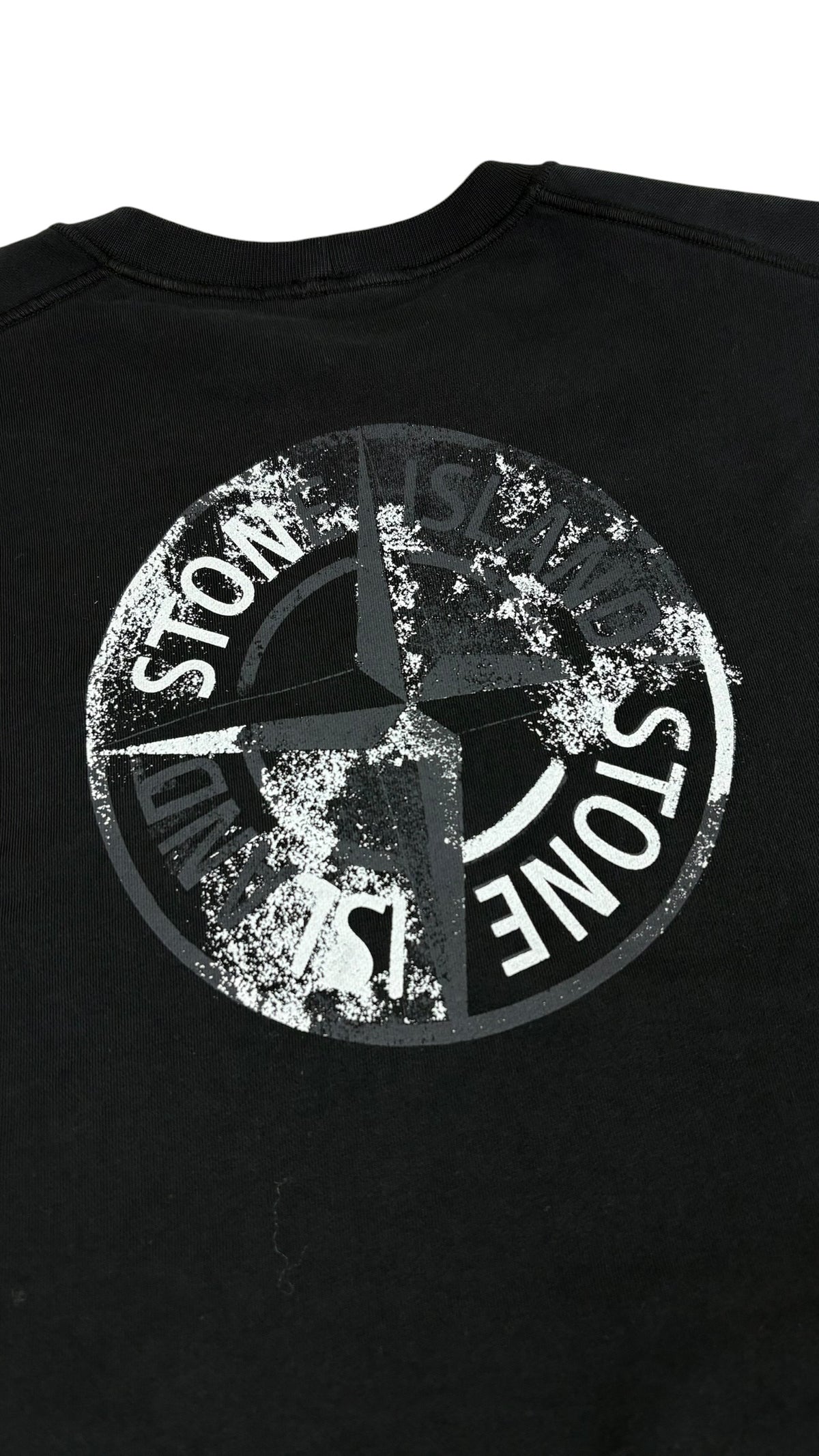 Sweat-shirt Crewneck Stone Island noir taille L - vue 3/4