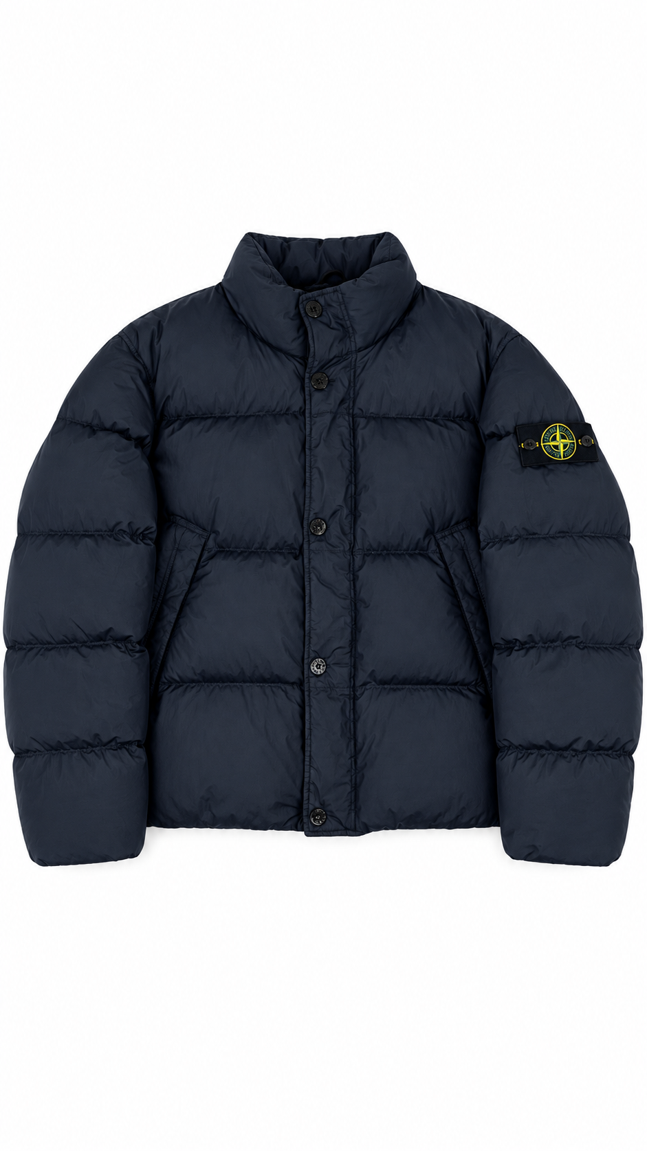 Doudoune Stone Island Crinkle Reps NY marine, neuve — vue 1