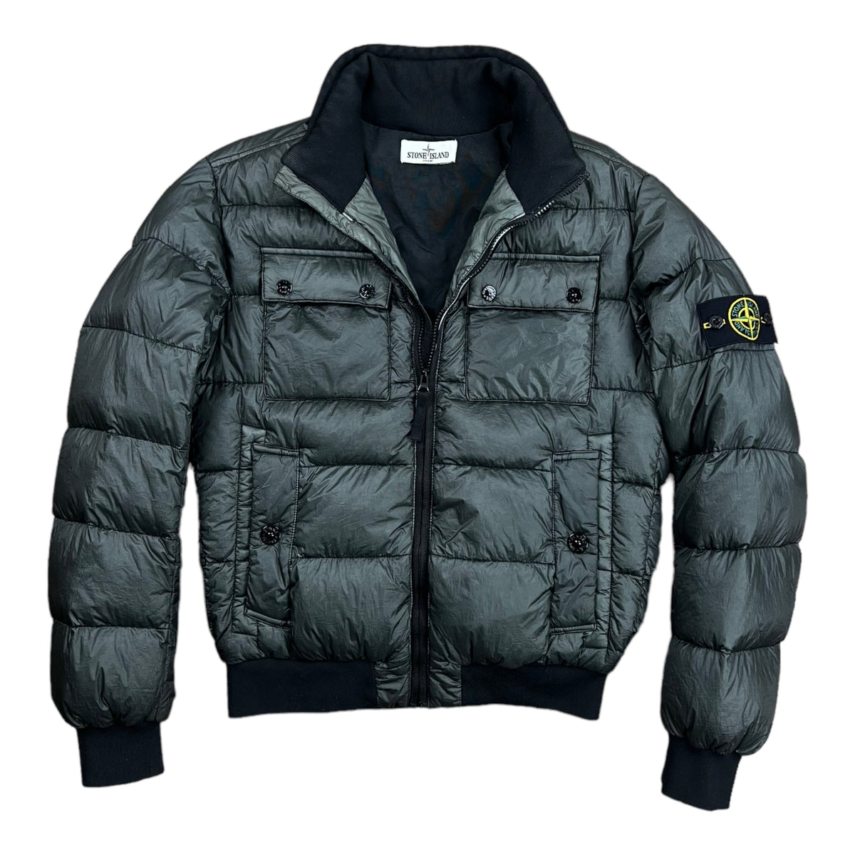 DOUDOUNE STONE ISLAND GARMENT DYED DOWN_26 GR X SQM_N - NB08