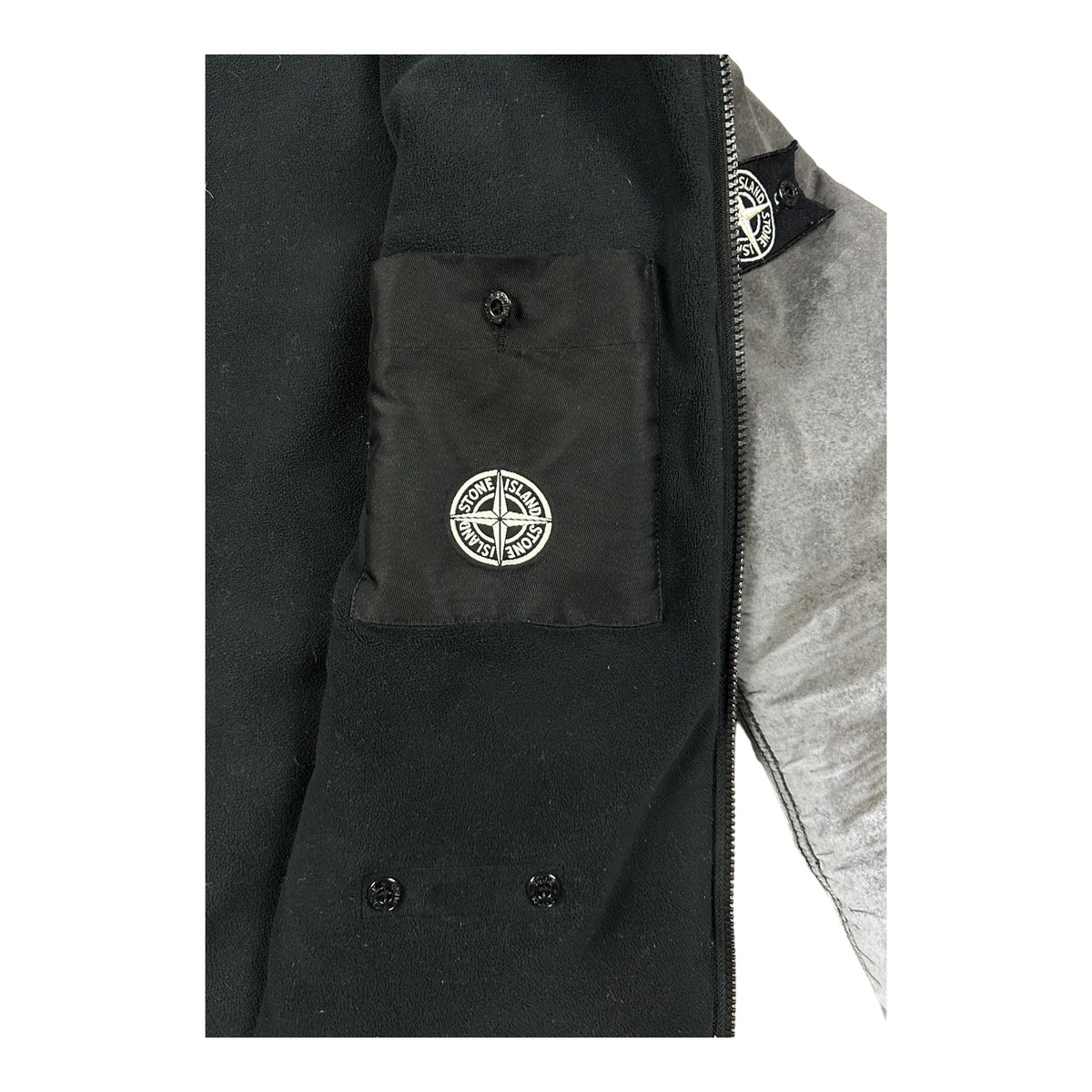 DOUDOUNE À CAPUCHE STONE ISLAND LIQUID REFLECTIVE - NB08