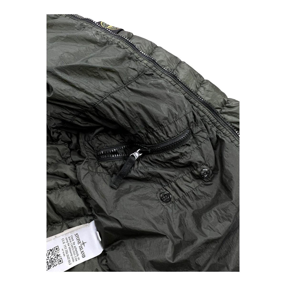 DOUDOUNE STONE ISLAND GARMENT DYED DOWN_26 GR X SQM_N - NB08