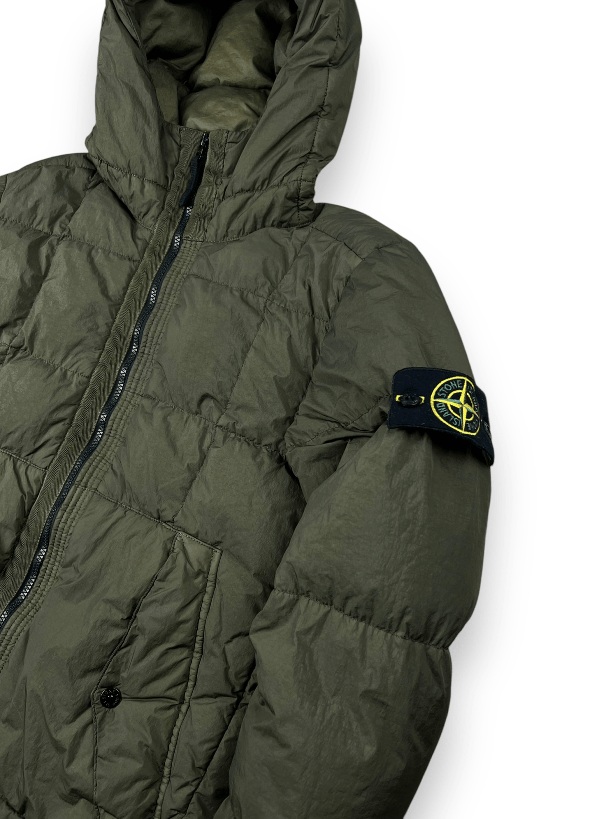 DOUDOUNE STONE ISLAND GARMENT DYED CRINKLE REPS NY DOWN - NB08 SHOP