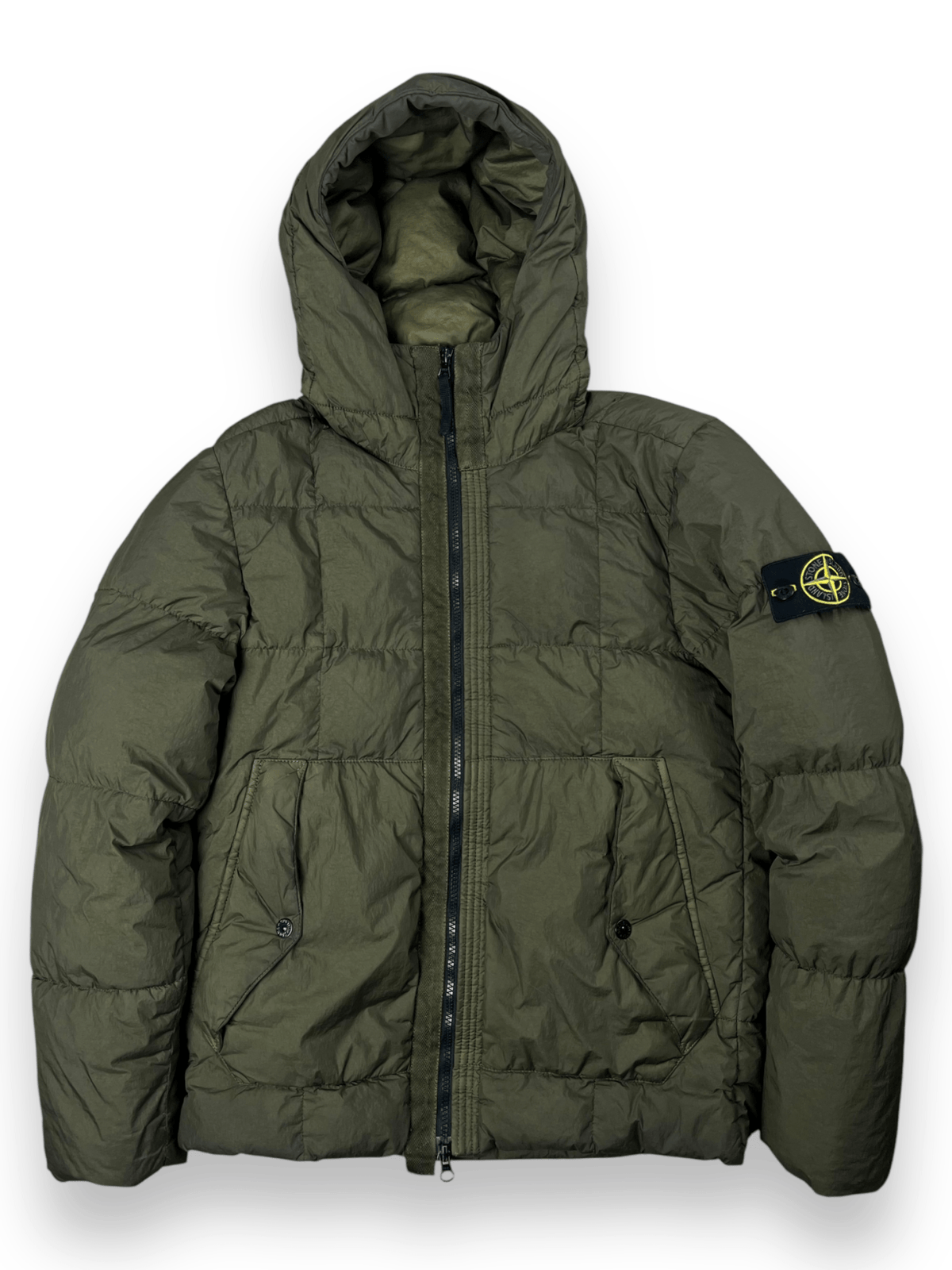 DOUDOUNE STONE ISLAND GARMENT DYED CRINKLE REPS NY DOWN - NB08 SHOP