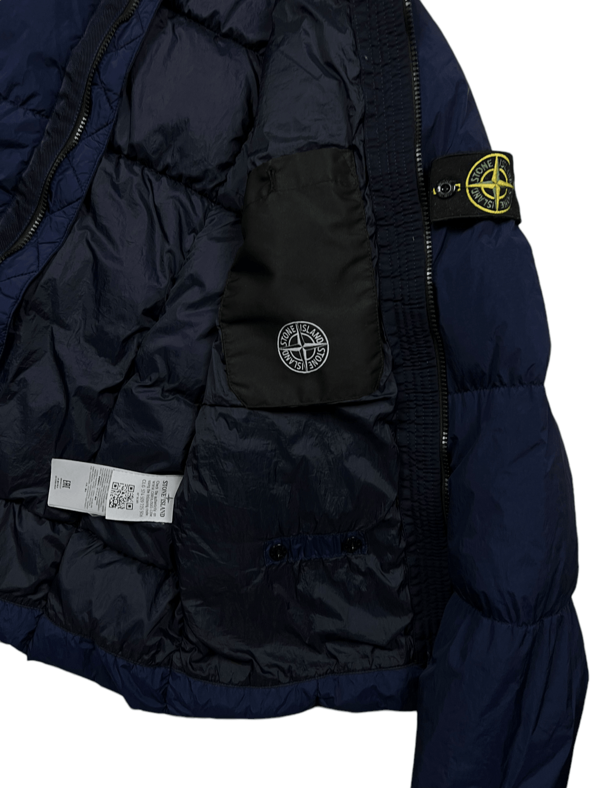 DOUDOUNE STONE ISLAND GARMENT DYED CRINKLE REPS NY DOWN - NB08 SHOP