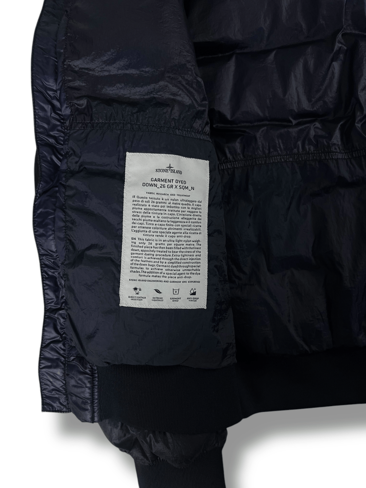 DOUDOUNE STONE ISLAND GARMENT DYED DOWN_26 - NB08 SHOP