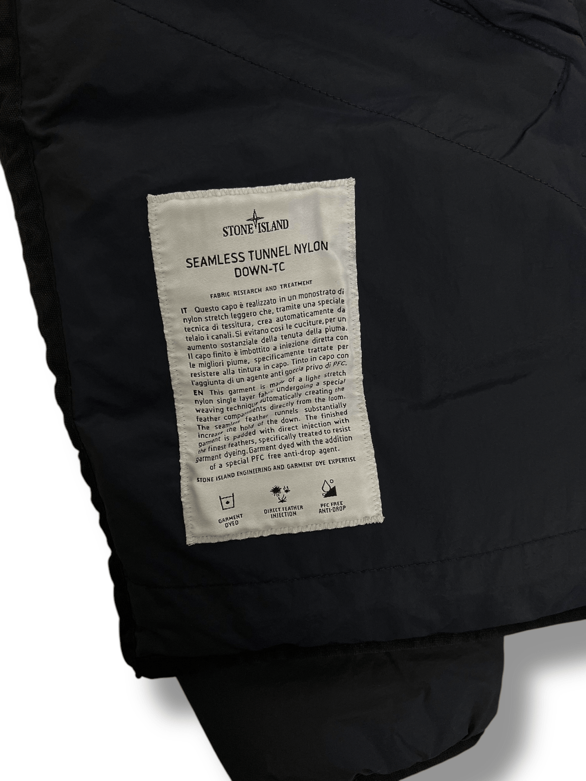 DOUDOUNE STONE ISLAND SEAMLESS TUNNEL NYLON DOWN - TC - NB08 SHOP