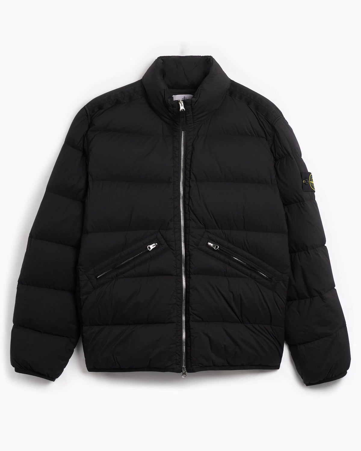 Doudoune Stone Island noir taille M - Vue de face