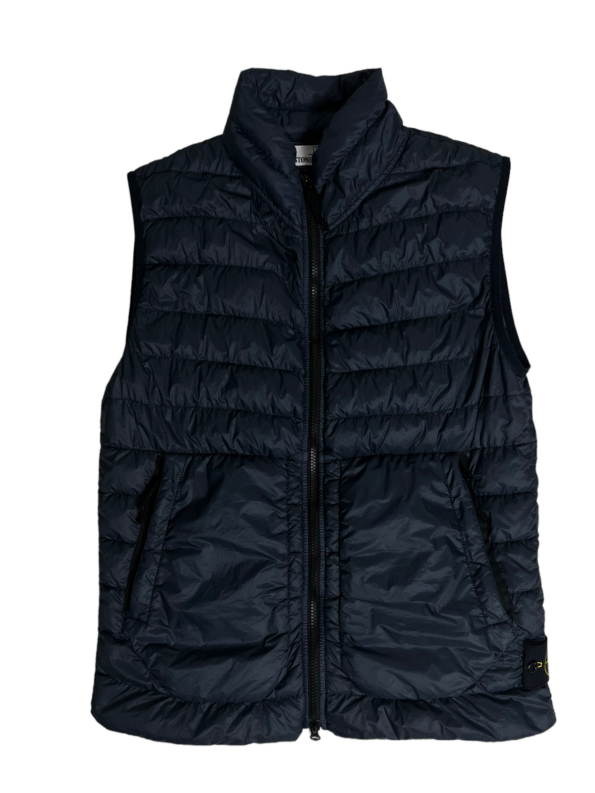 Gilet Stone Island bleu marine taille M - Vue de face