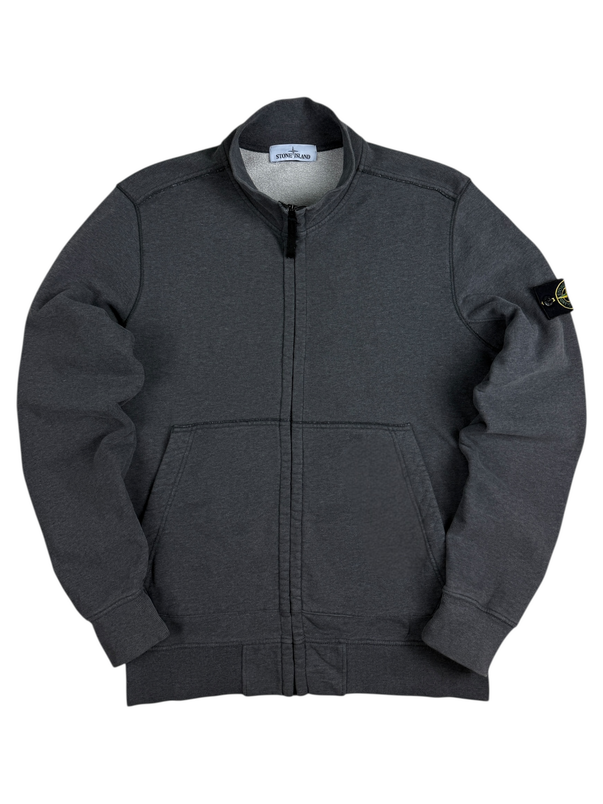 Gilet Stone Island gris taille L - Vue de face