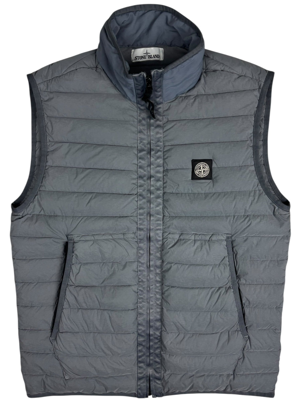 Gilet Stone Island gris taille L - Vue de face
