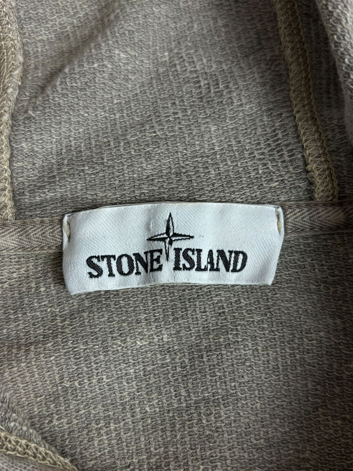 Gilet Stone Island gris taille M - Détail