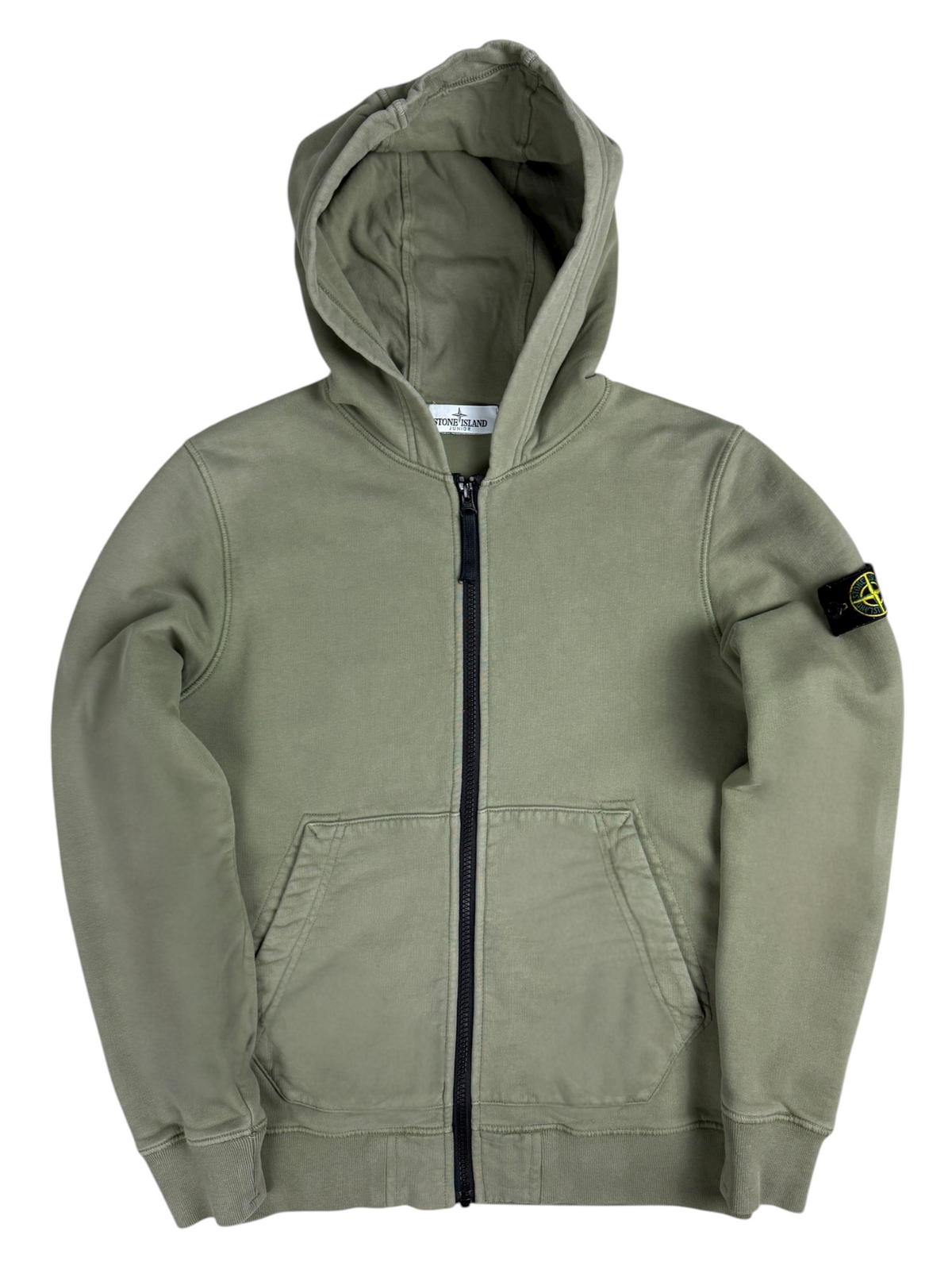 Gilet Stone Island kaki taille 12 ans - Vue de face