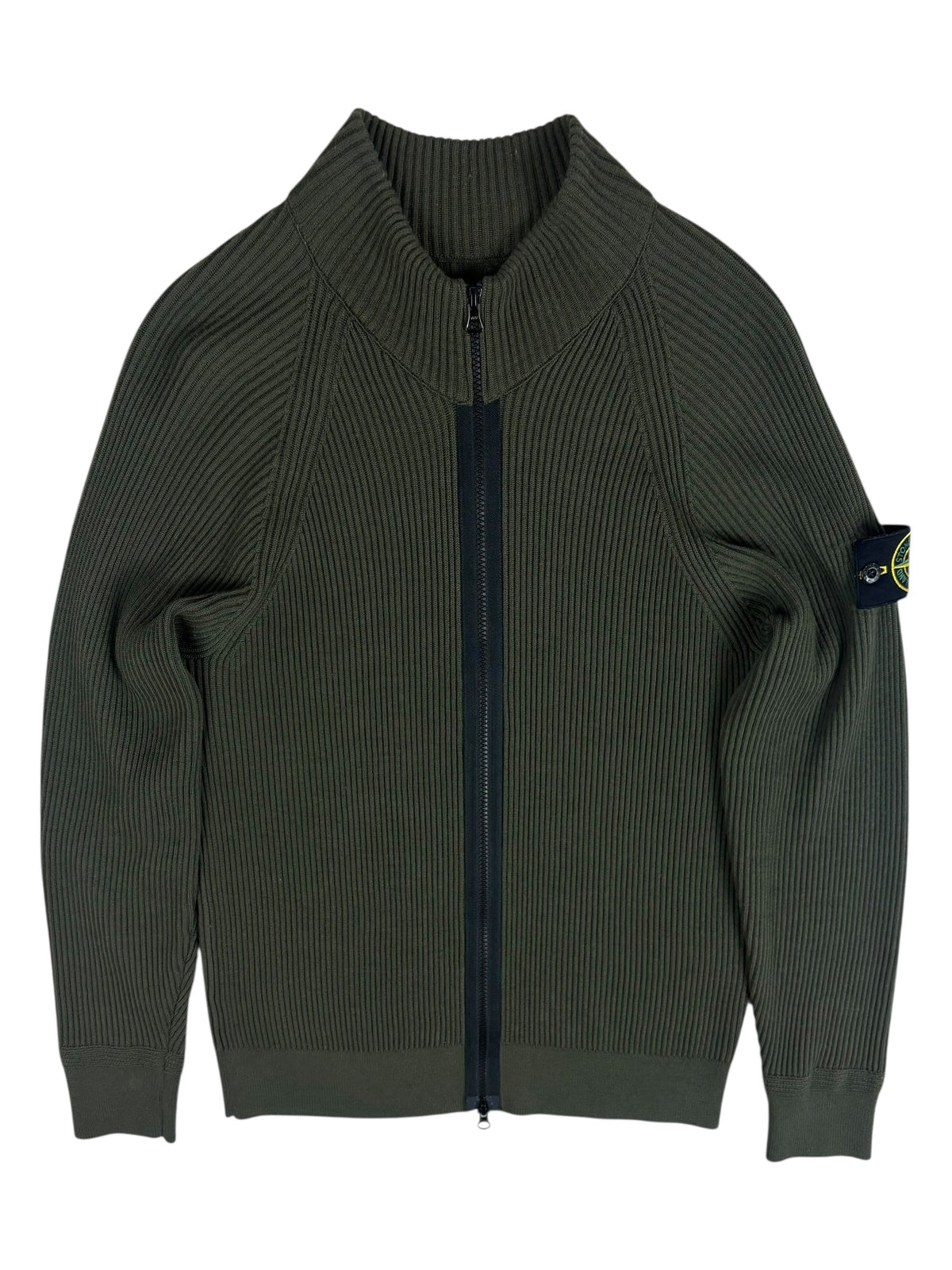Gilet Stone Island kaki taille S - Vue de face