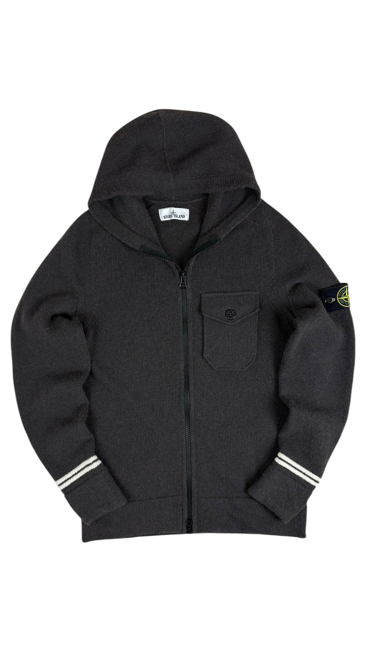 Gilet Stone Island marron taille M - Vue de face