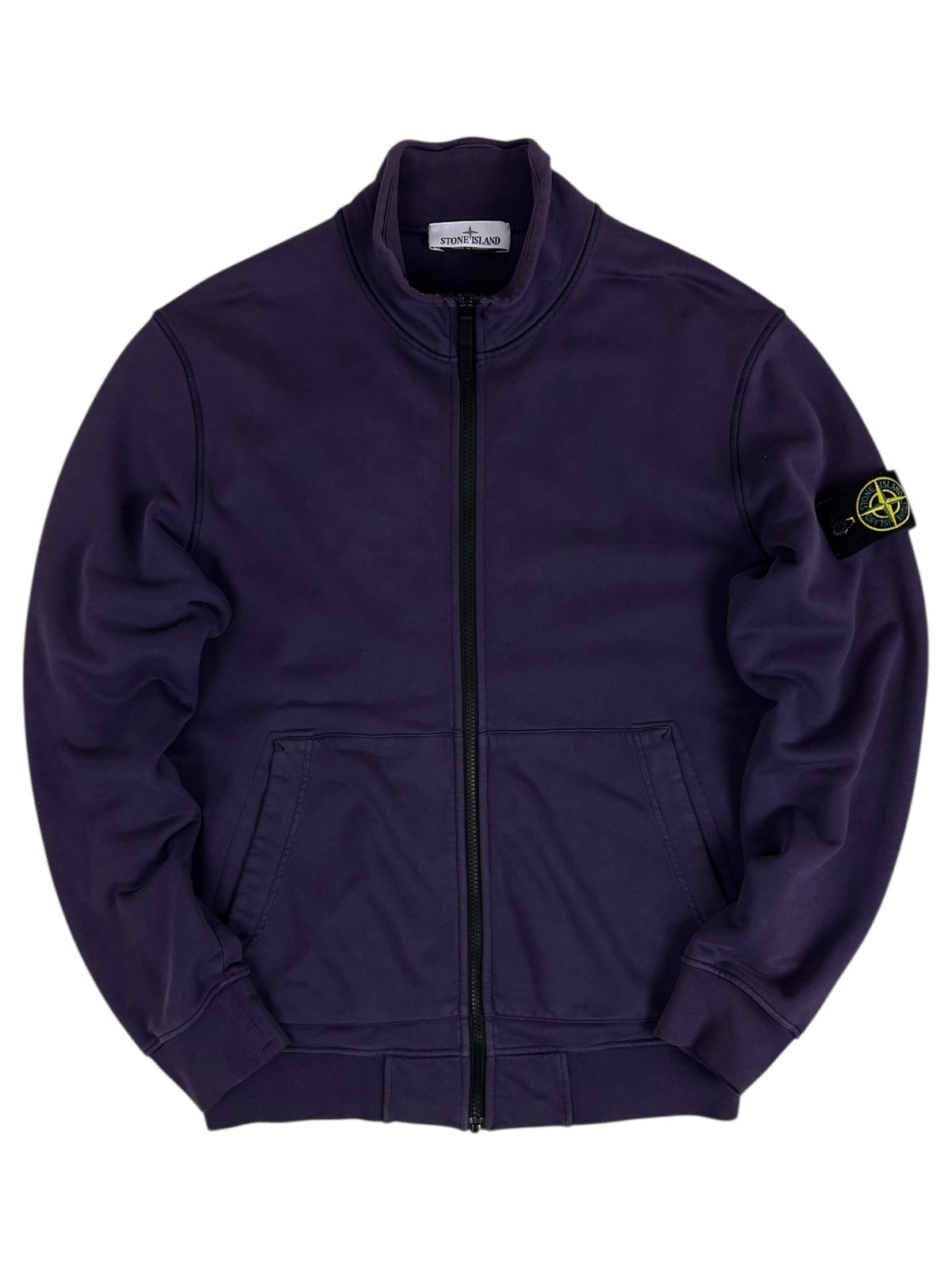 Gilet Stone Island mauve taille L - Vue de face