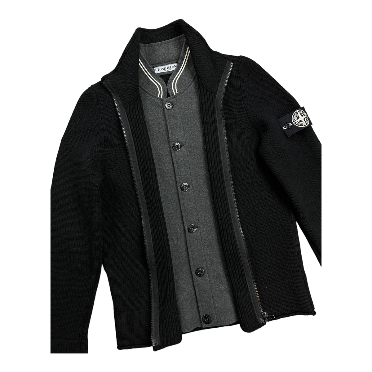 GILET STONE ISLAND VINTAGE / BADGE ÉDITION LIMITÉE - NB08