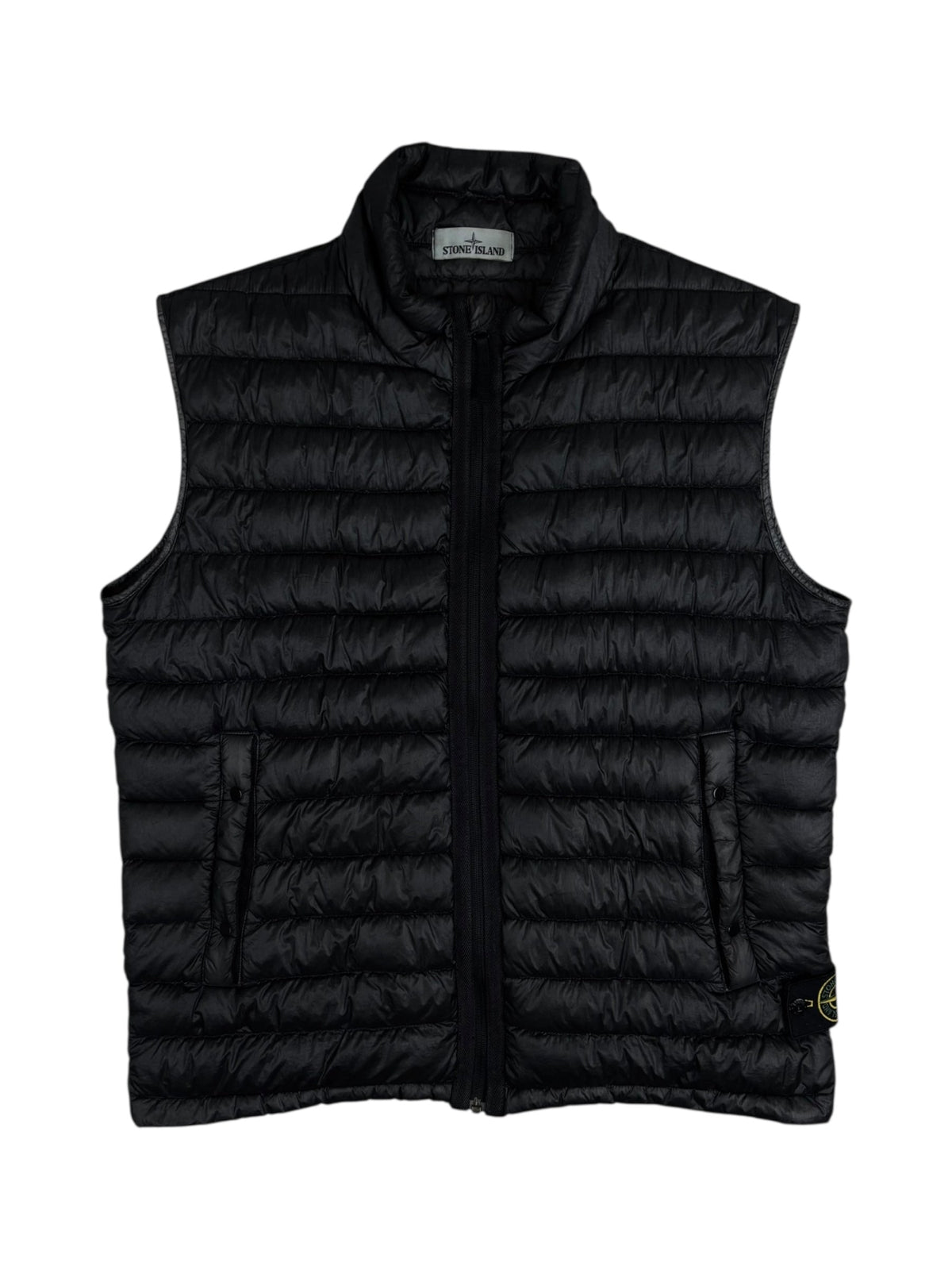 Gilet Stone Island noir taille XL - Vue de face