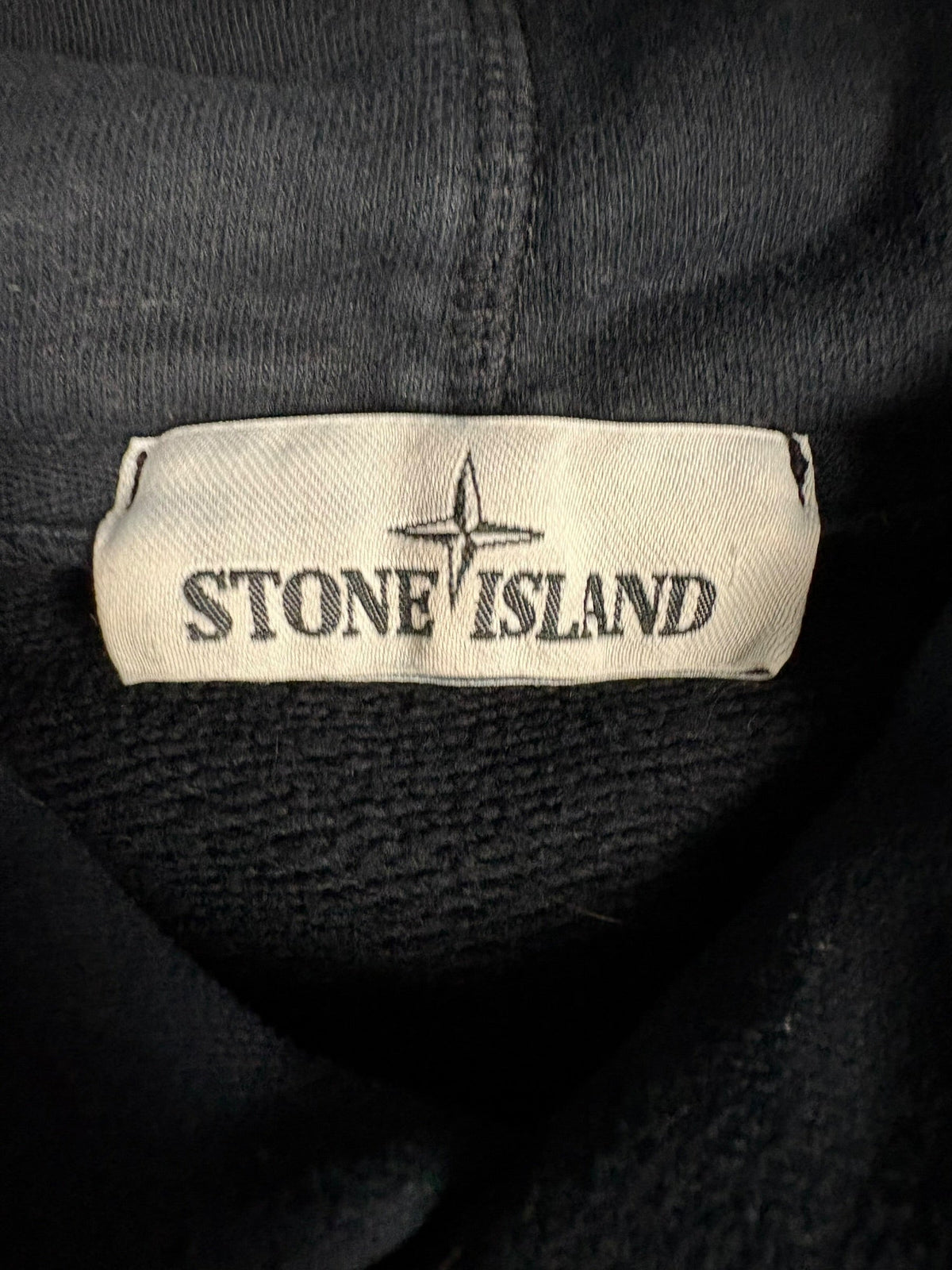 Hoodie Stone Island marine taille S - Détail