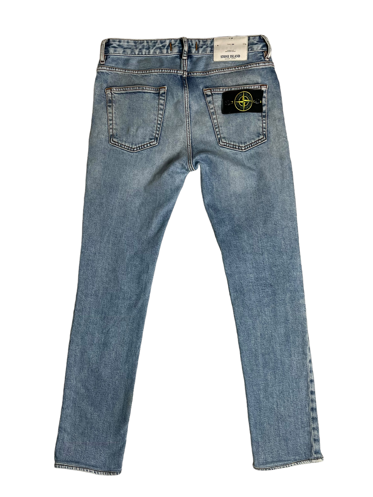Jean Stone Island bleu taille W28 - S - Vue de face