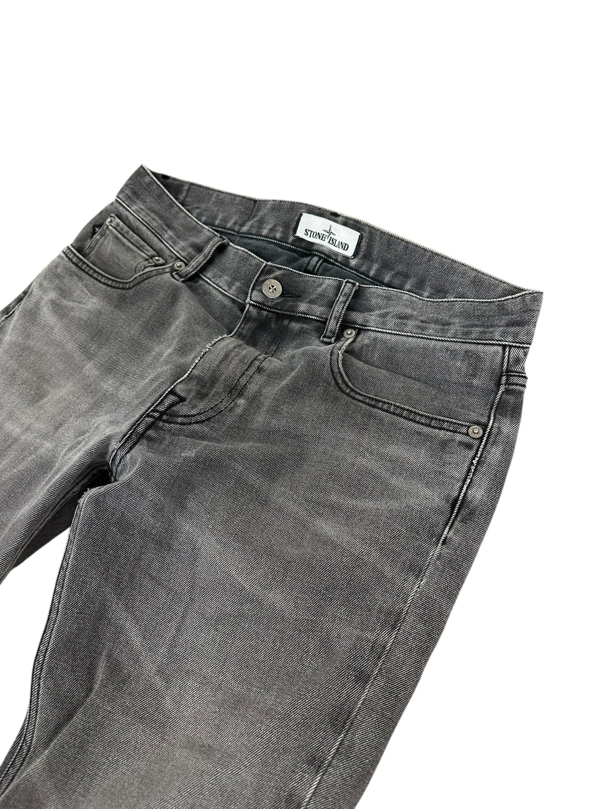 Jean Stone Island gris taille PANTALON W30 - Vue de dos