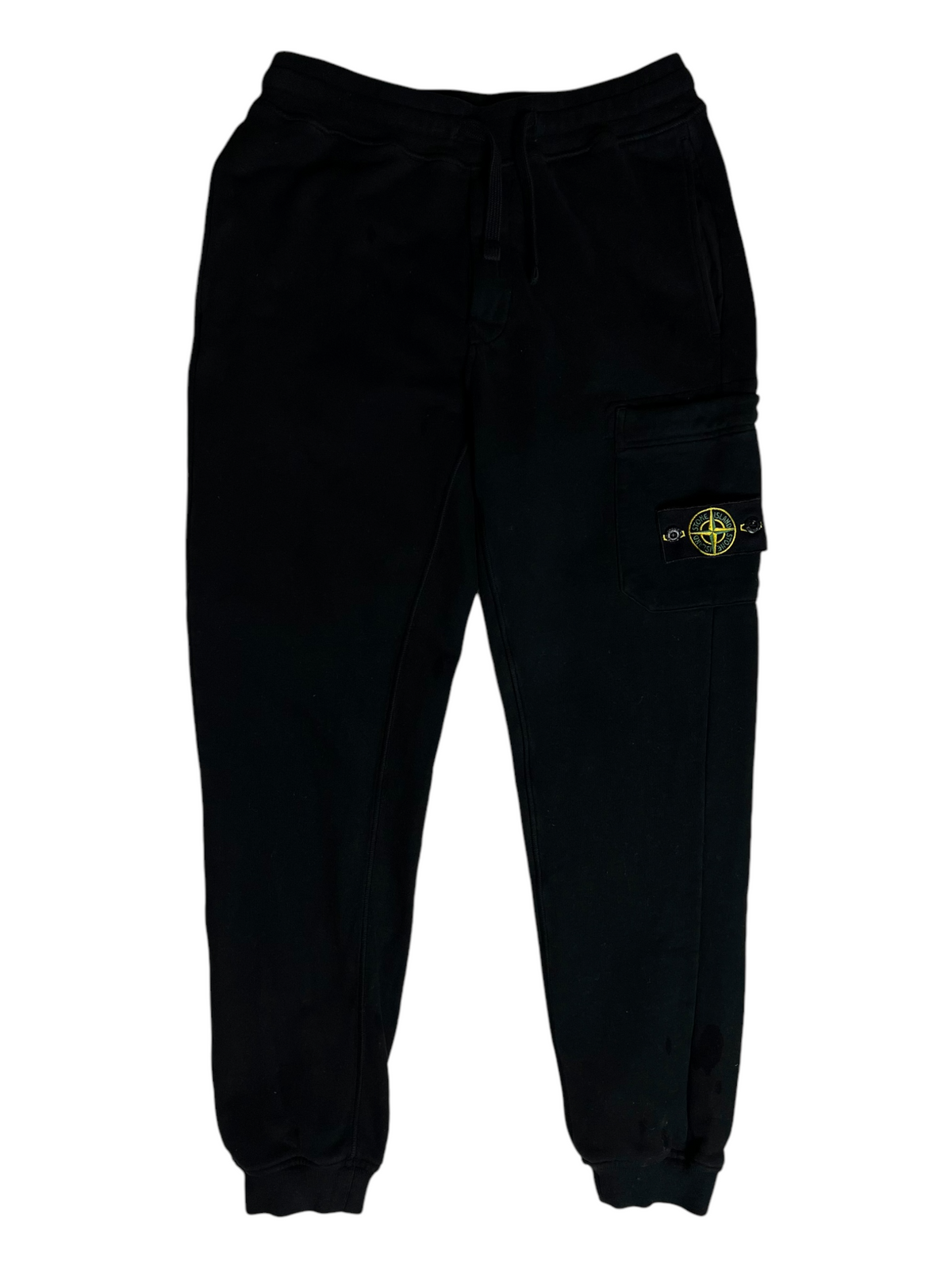 Jogging Stone Island noir taille S - Vue de face