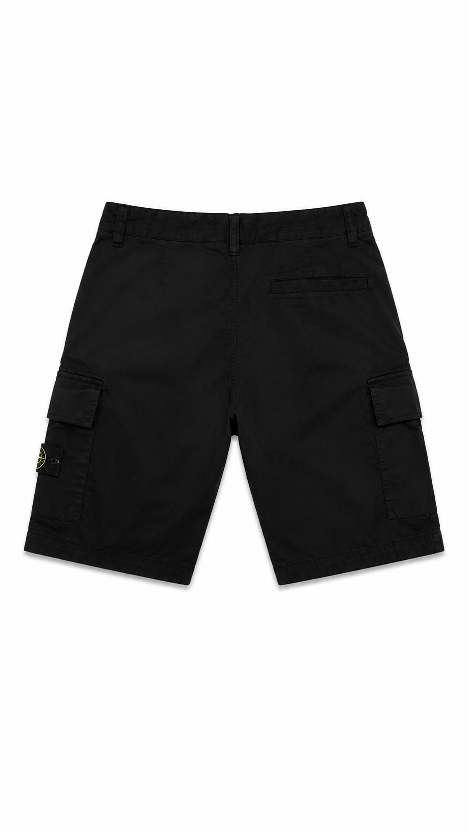 Bermuda Stone Island Junior noir taille 14 ans, vue de dos — vue 2
