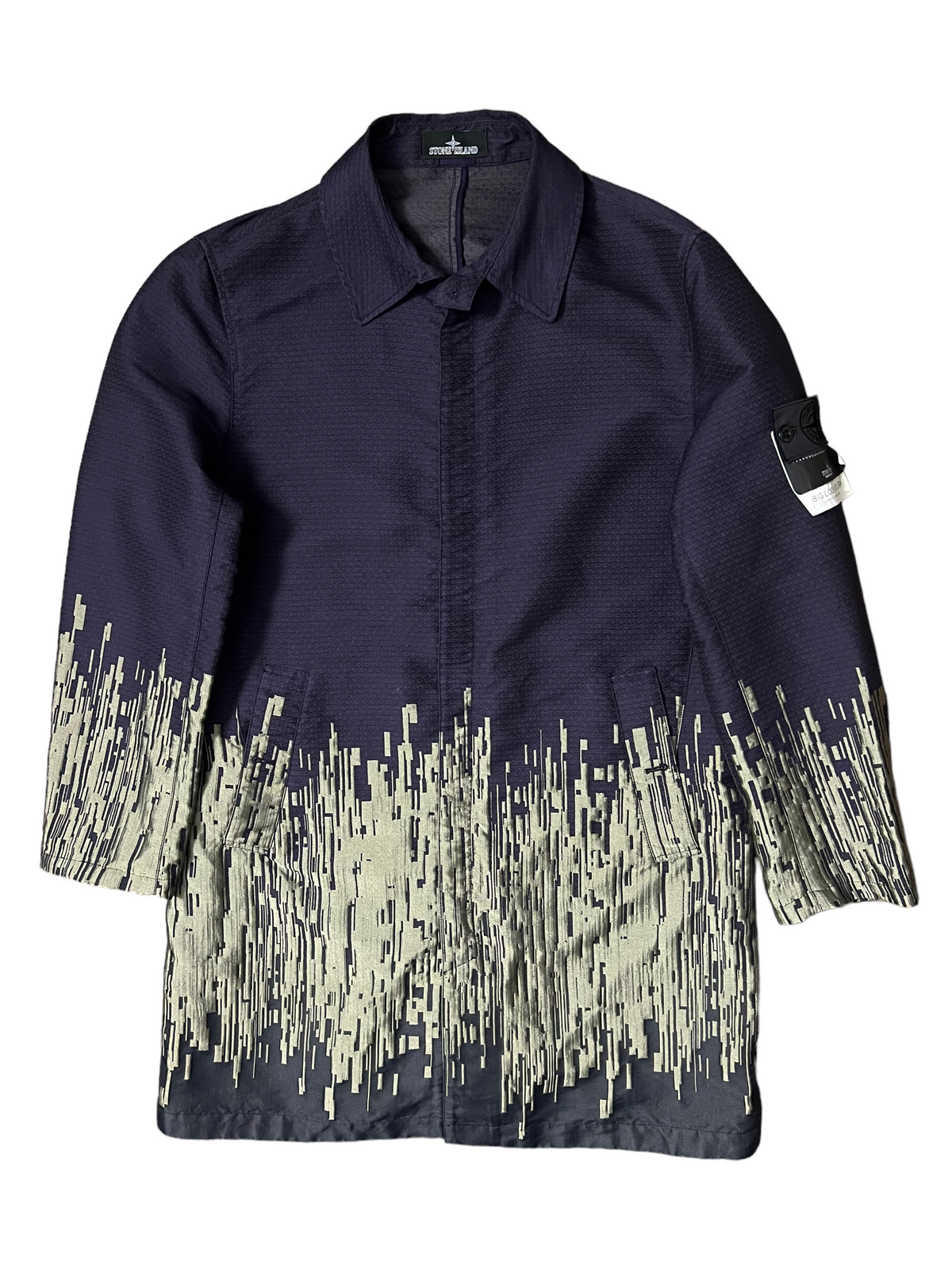 MANTEAU STONE ISLAND BIG LOOM JACQUARD SHADOW PROJECT - NB08