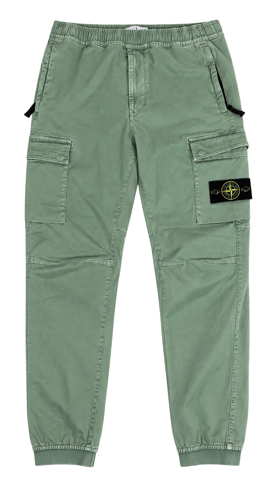 Pantalon Cargo Stone Island vert sauge taille W32, seconde main authentifiée NB08 — vue 1