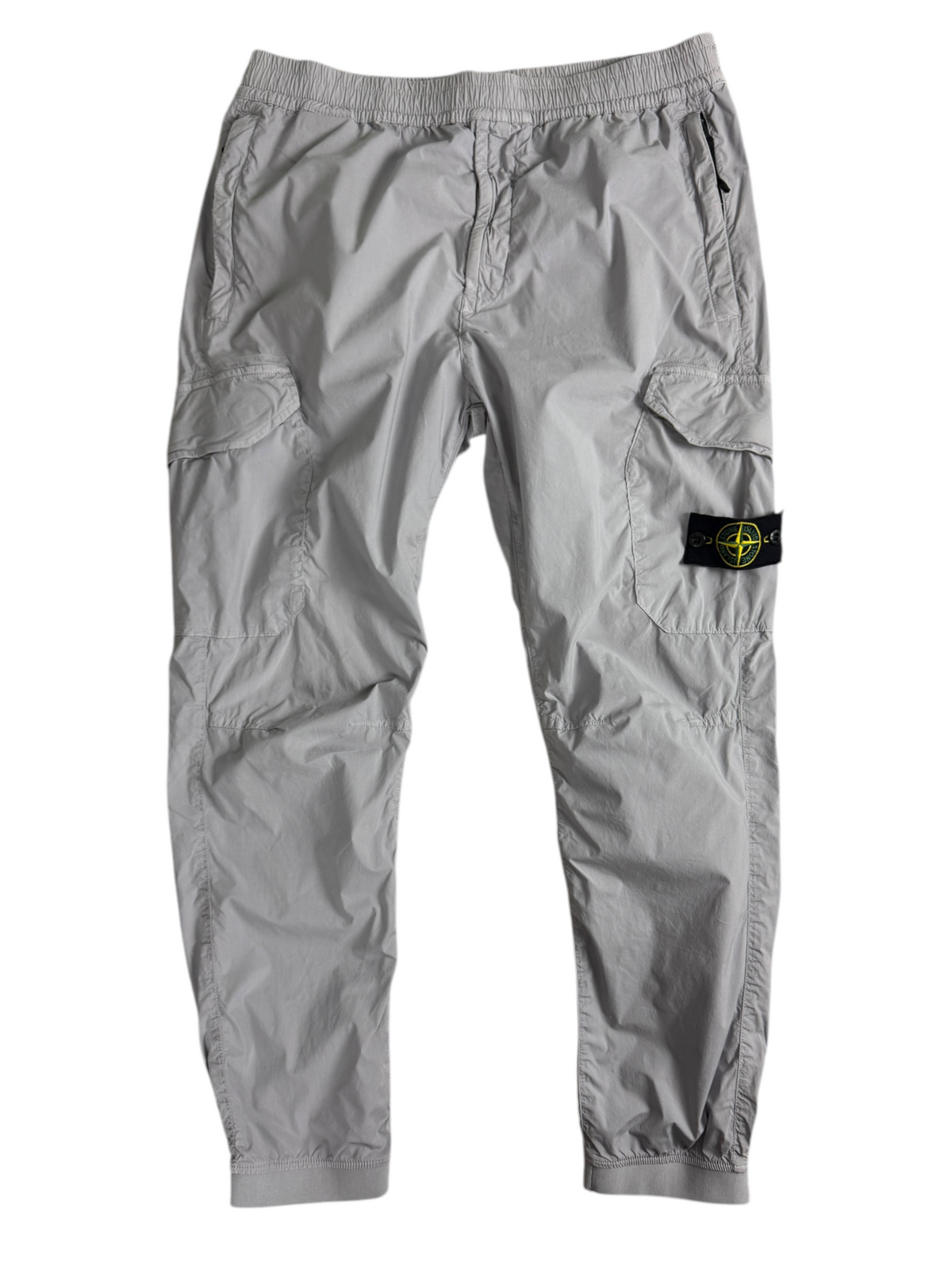 Pantalon Stone Island gris taille PANTALON 34 - Vue de face