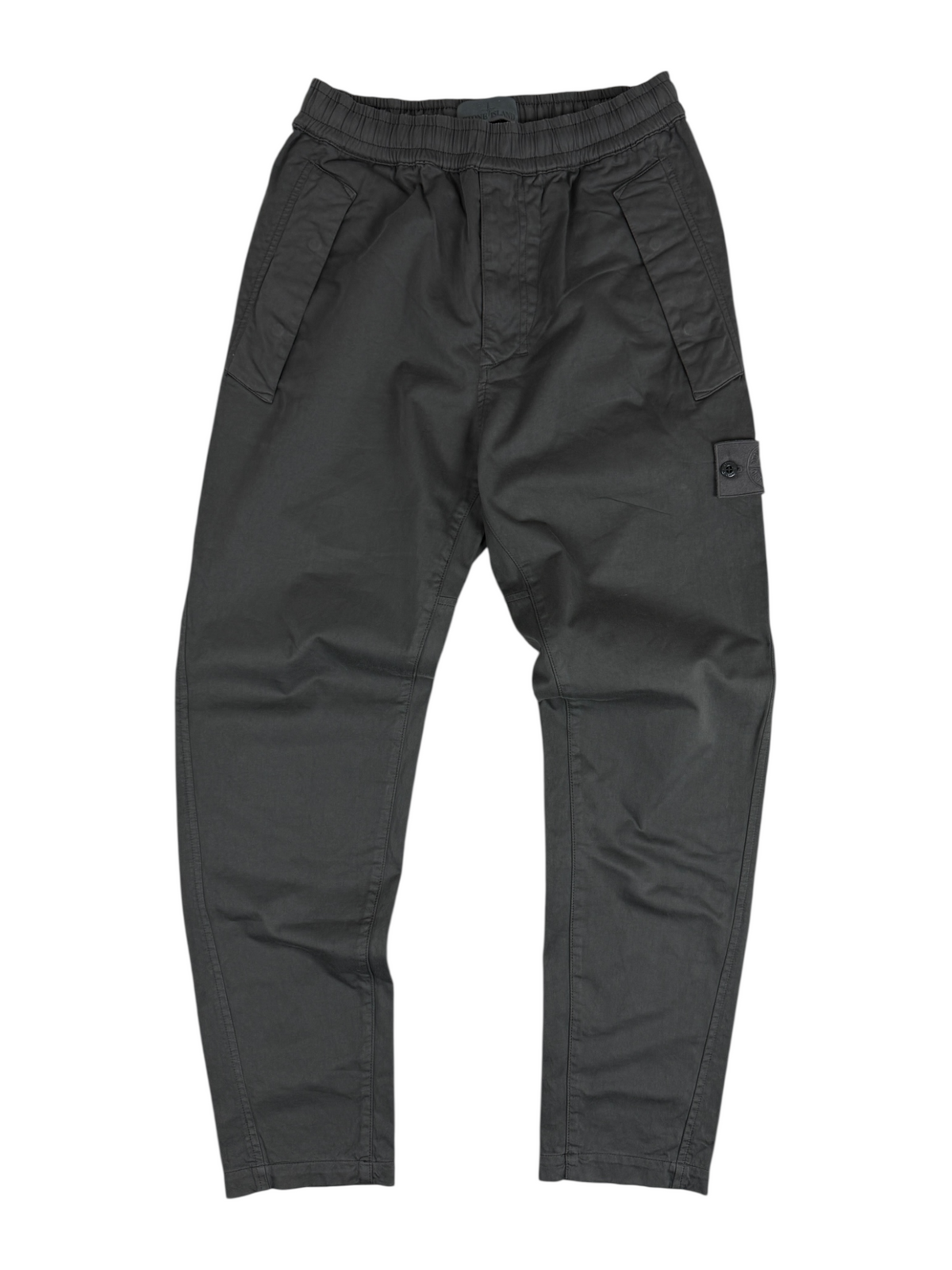 Pantalon Stone Island gris taille PANTALON W28 - Vue de face