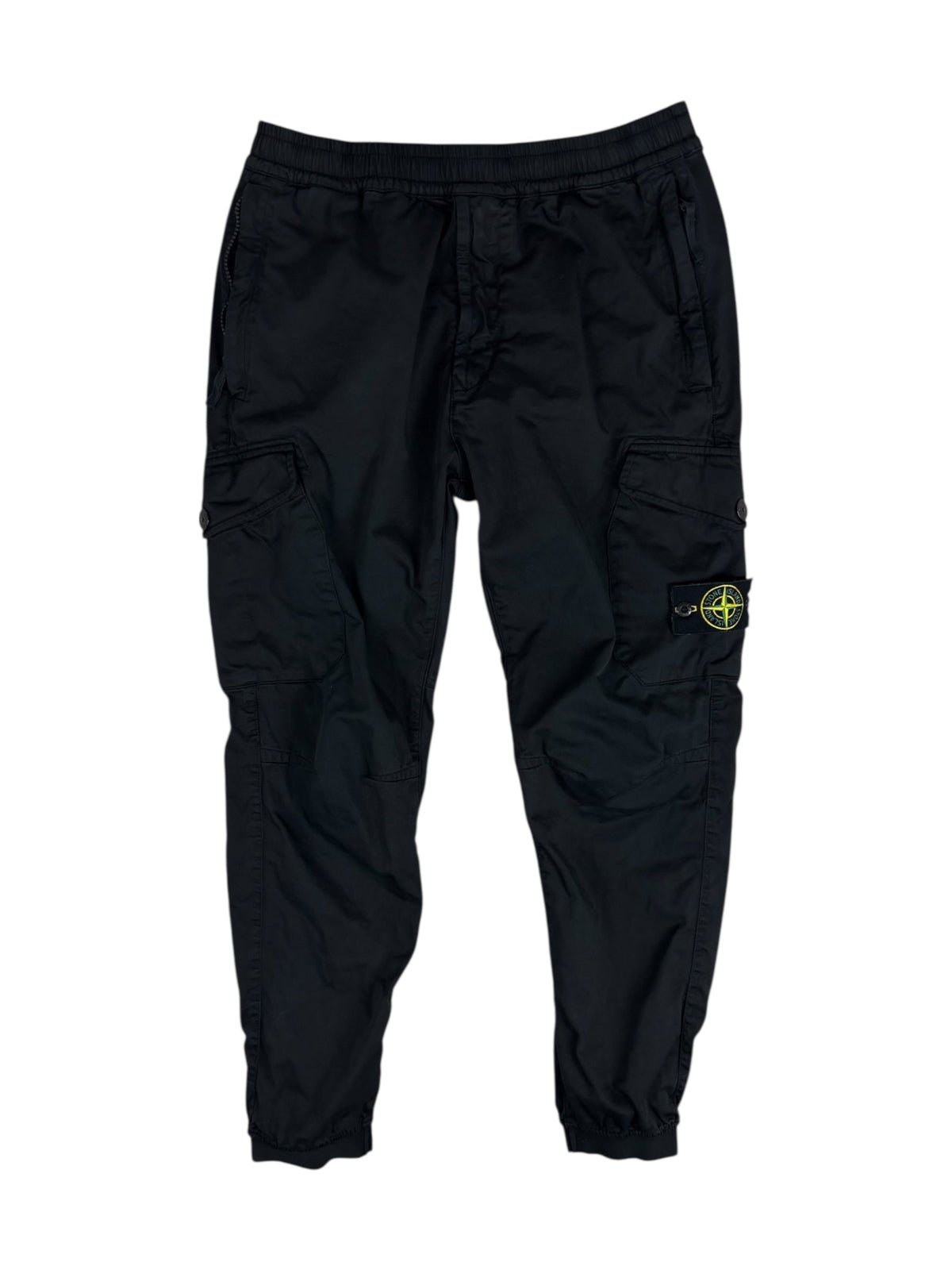 Pantalon Stone Island noir taille PANTALON W32 - Vue de face