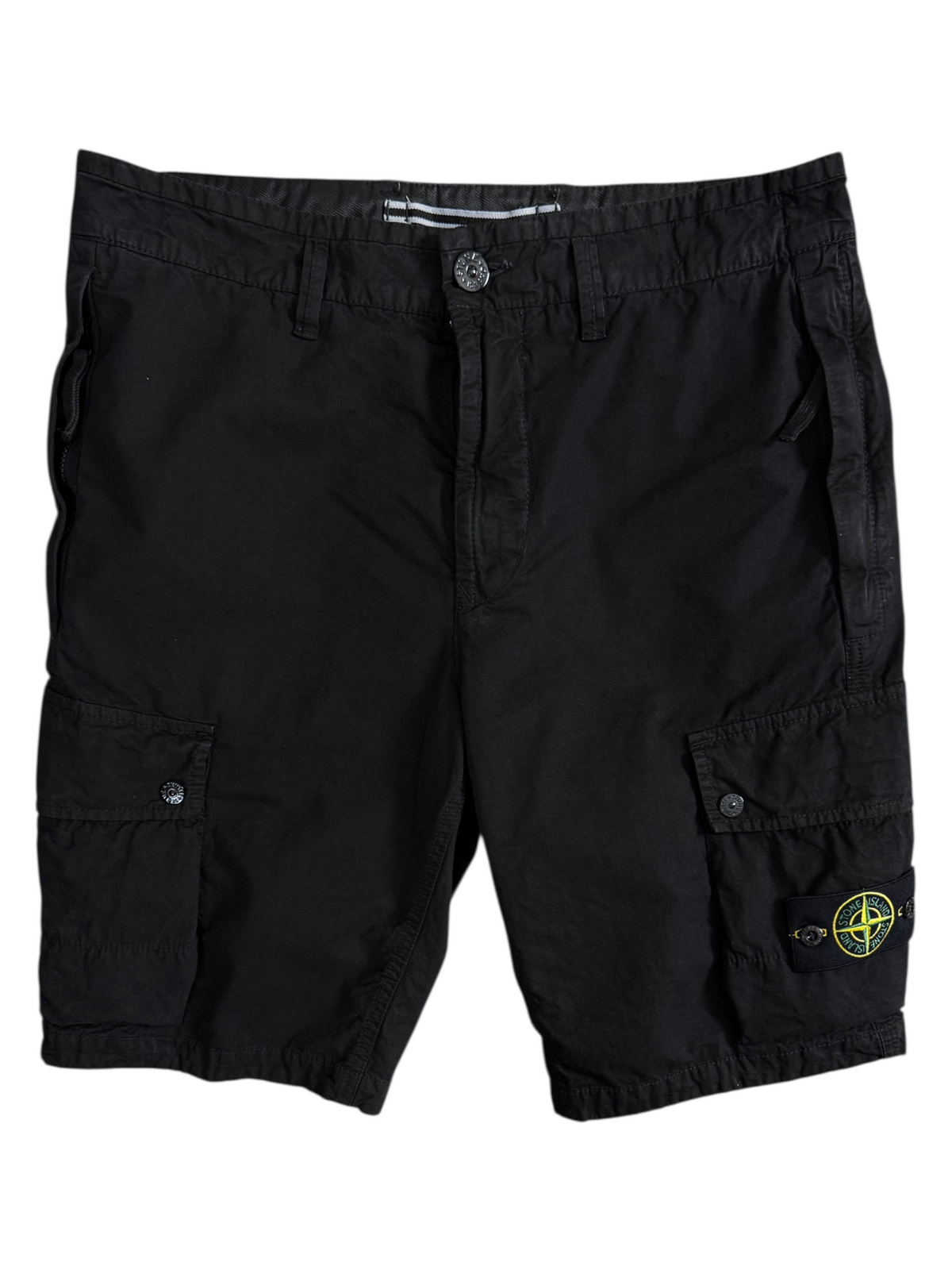 Pantalon Stone Island noir taille W30 - Vue de face