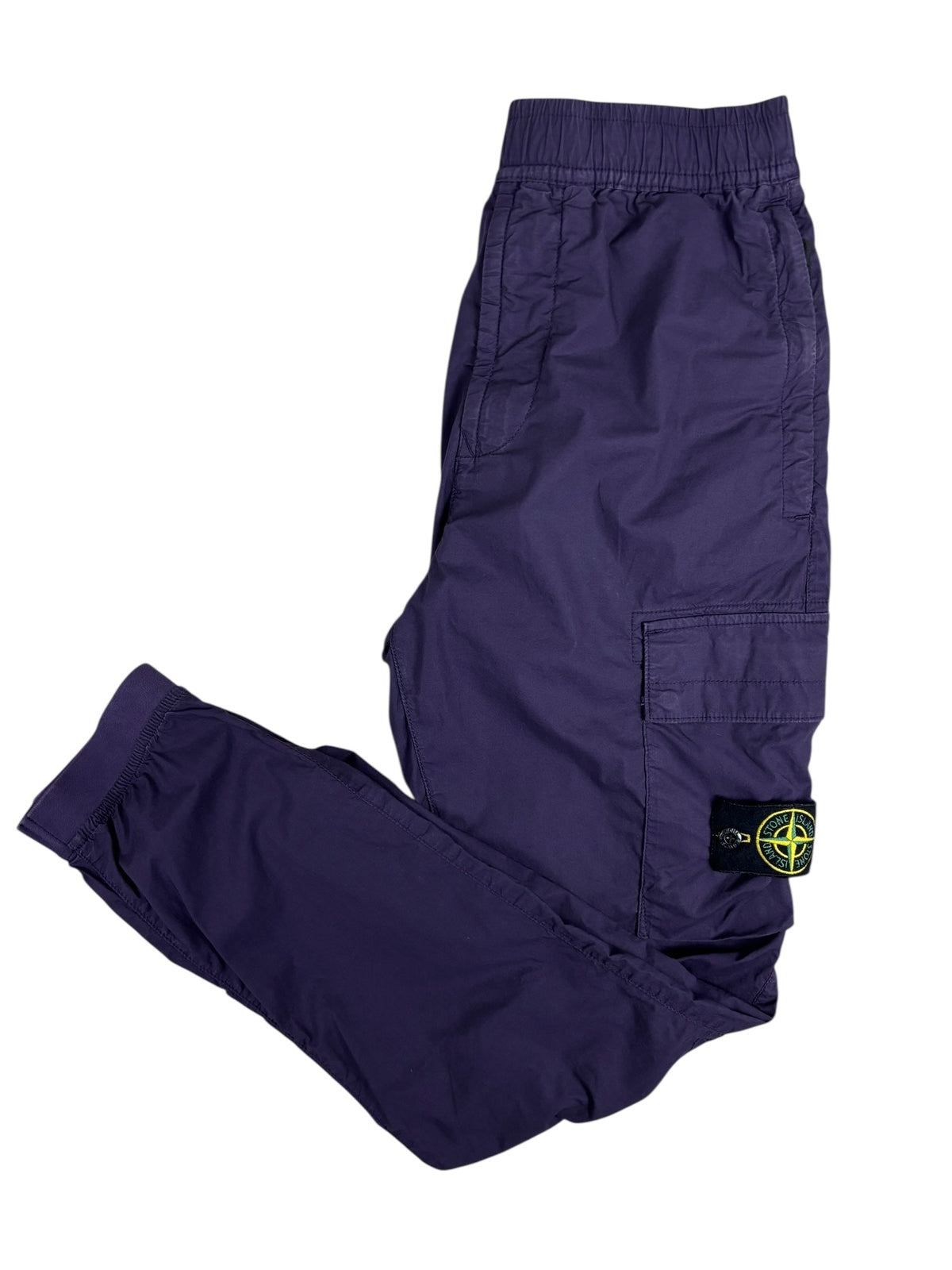 Pantalon Stone Island violet taille PANTALON W29 - Détail
