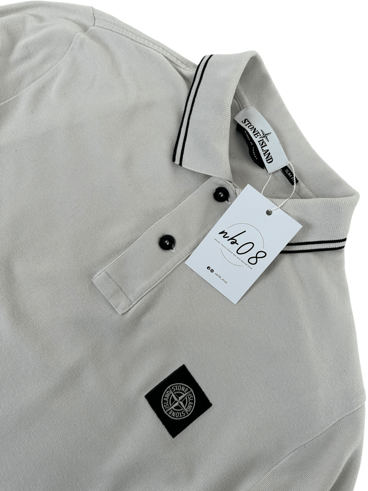 POLO MANCHES LONGUES STONE ISLAND - NB08 SHOP
