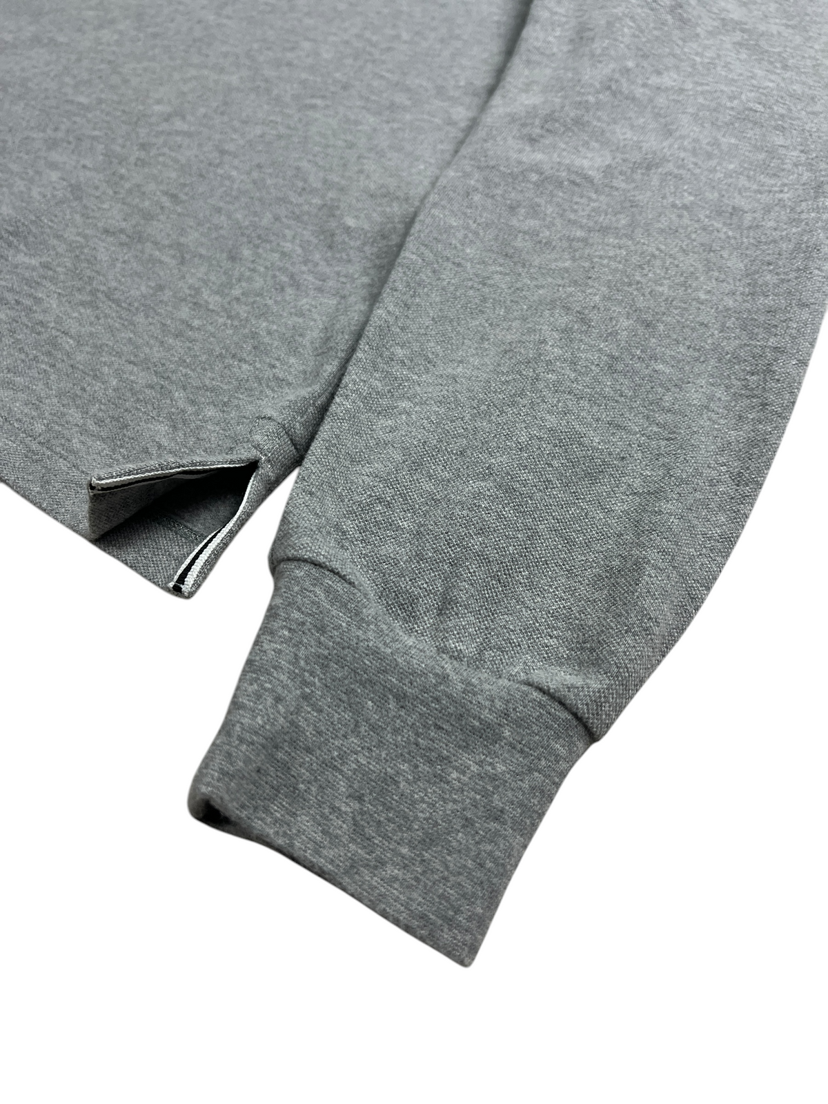 Polo Stone Island gris taille S - Logo et étiquette