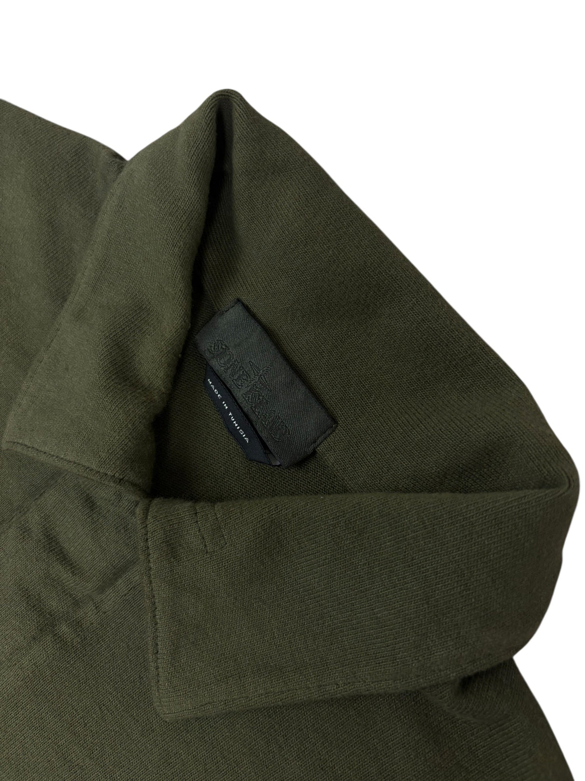 Polo Stone Island kaki taille M - Détail