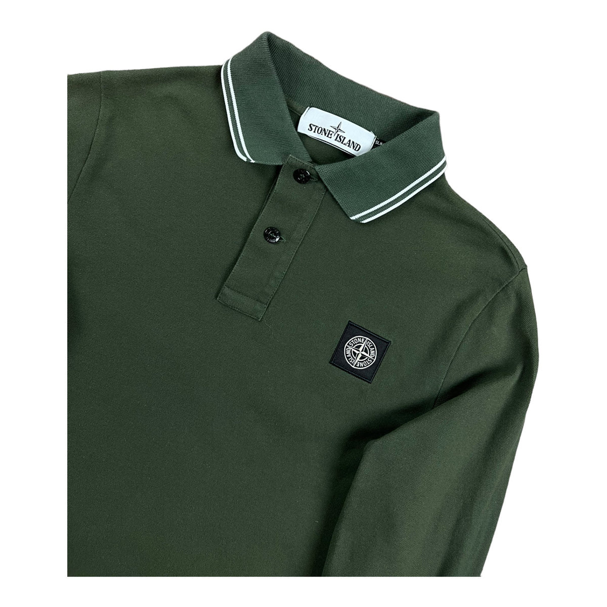 POLO MANCHES LONGUES STONE ISLAND - NB08