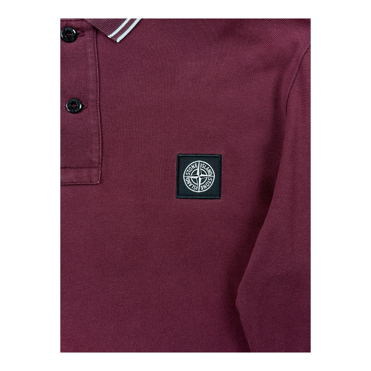 POLO MANCHES LONGUES STONE ISLAND - NB08