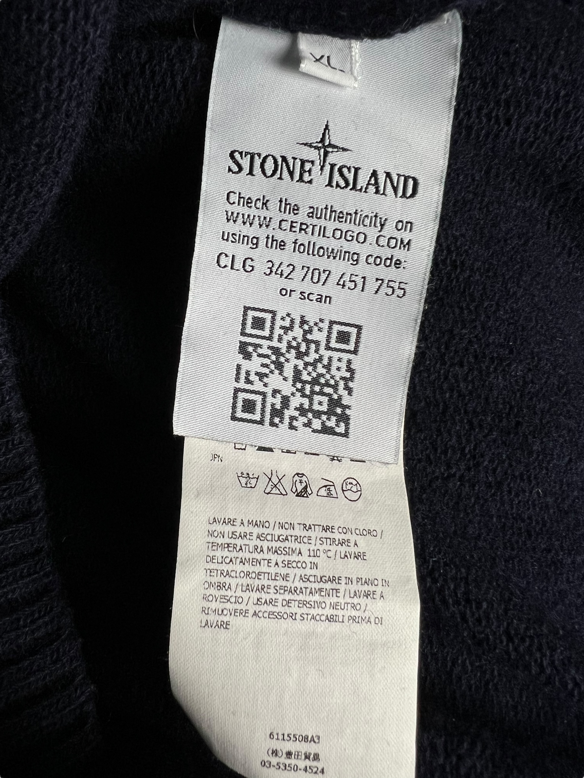PULL ZIPPÉ STONE ISLAND - NB08