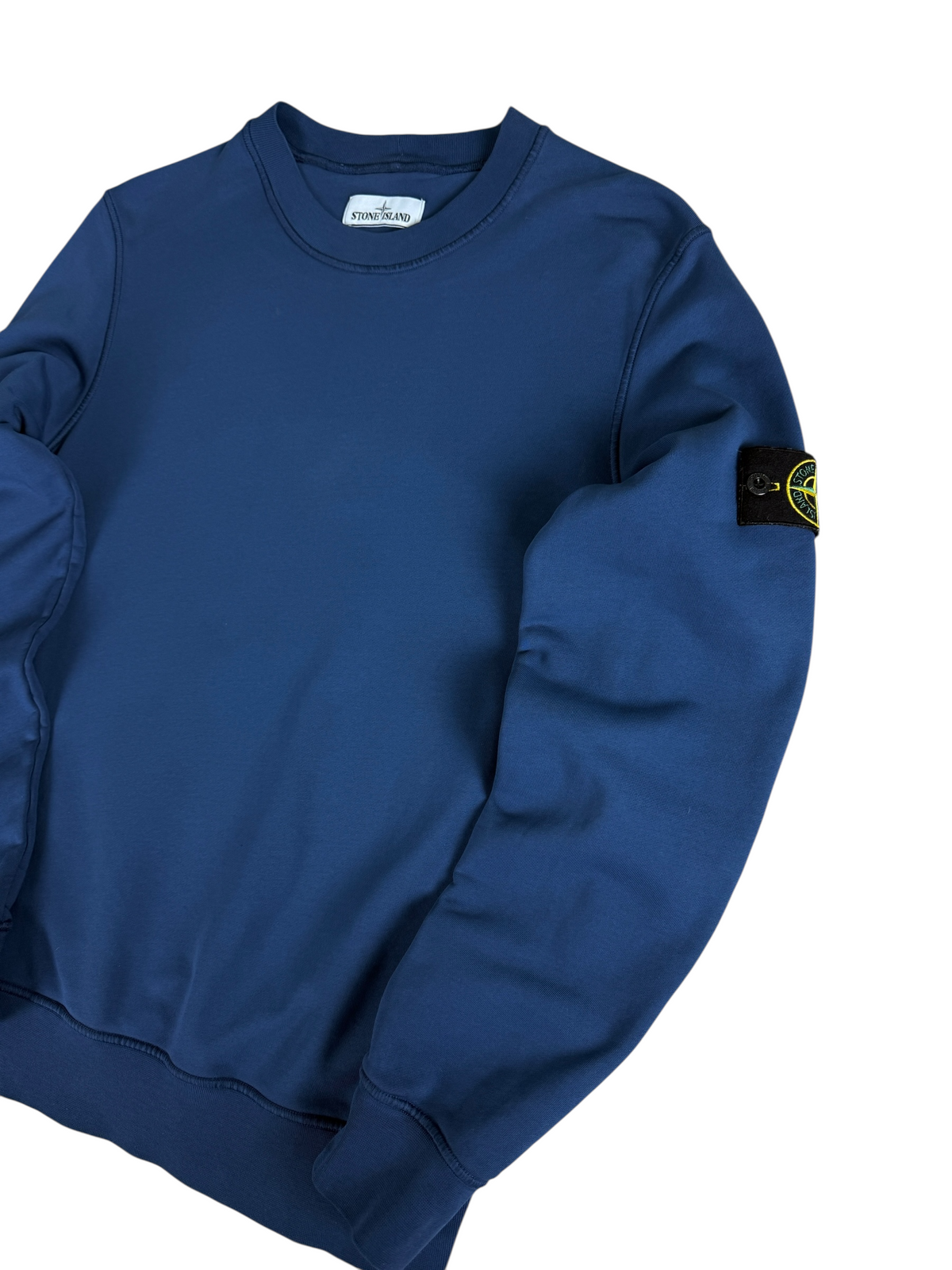 Pull Stone Island bleu taille M - Vue de dos