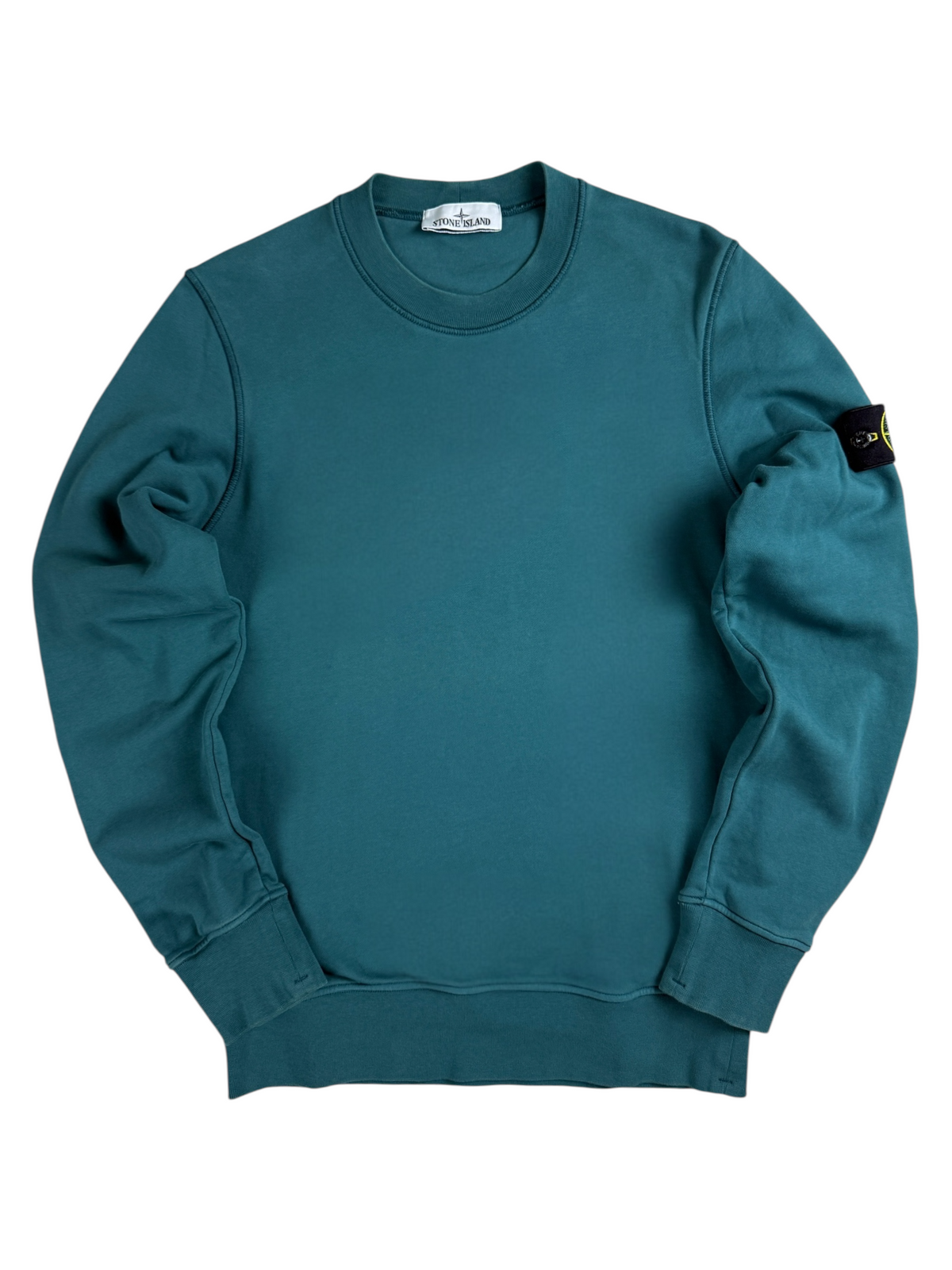 Pull Stone Island bleu taille S - Vue de face