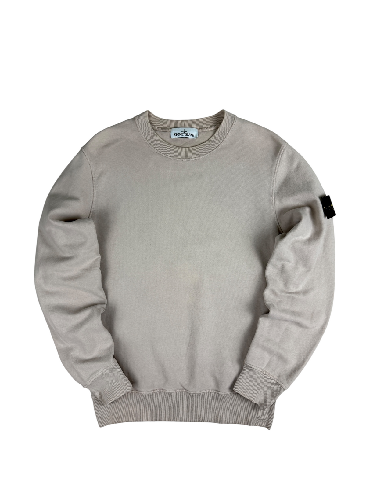 Pull Stone Island crème taille S - Vue de face