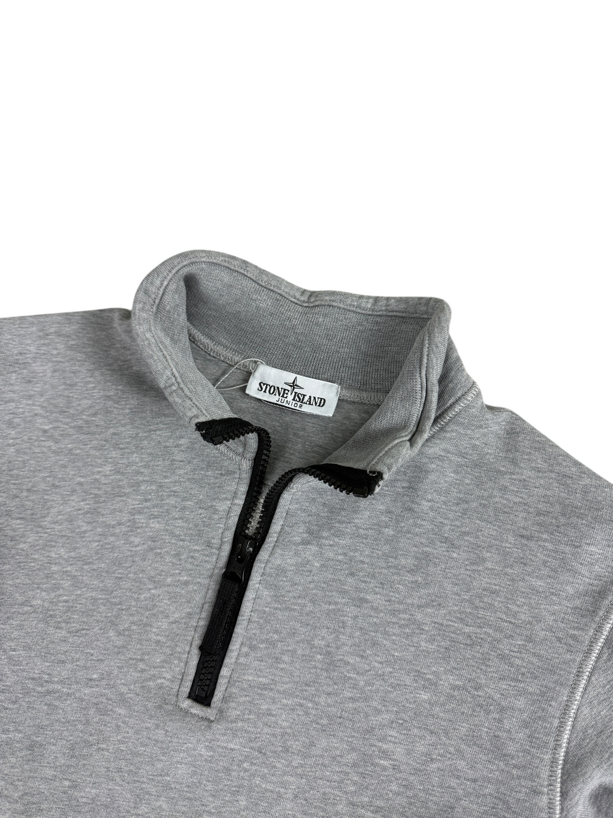 Pull Stone Island gris taille 12 ans - Détail