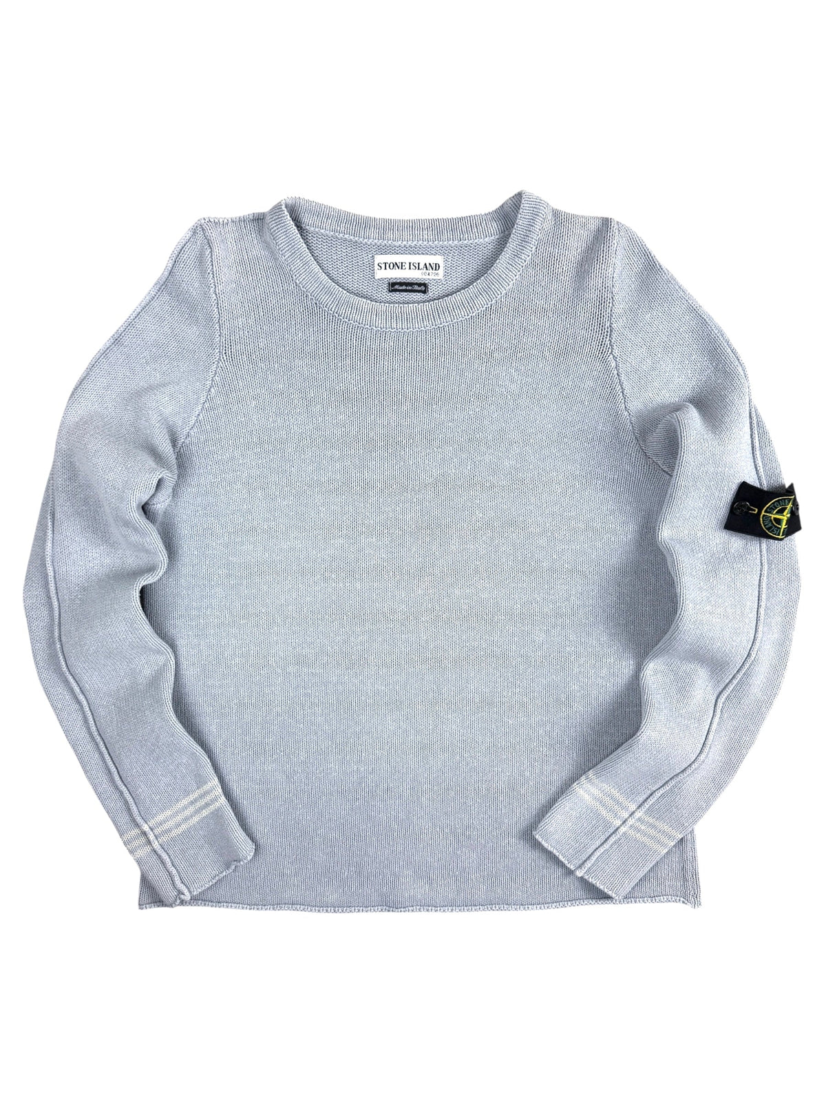 Pull Stone Island gris taille M - Vue de face