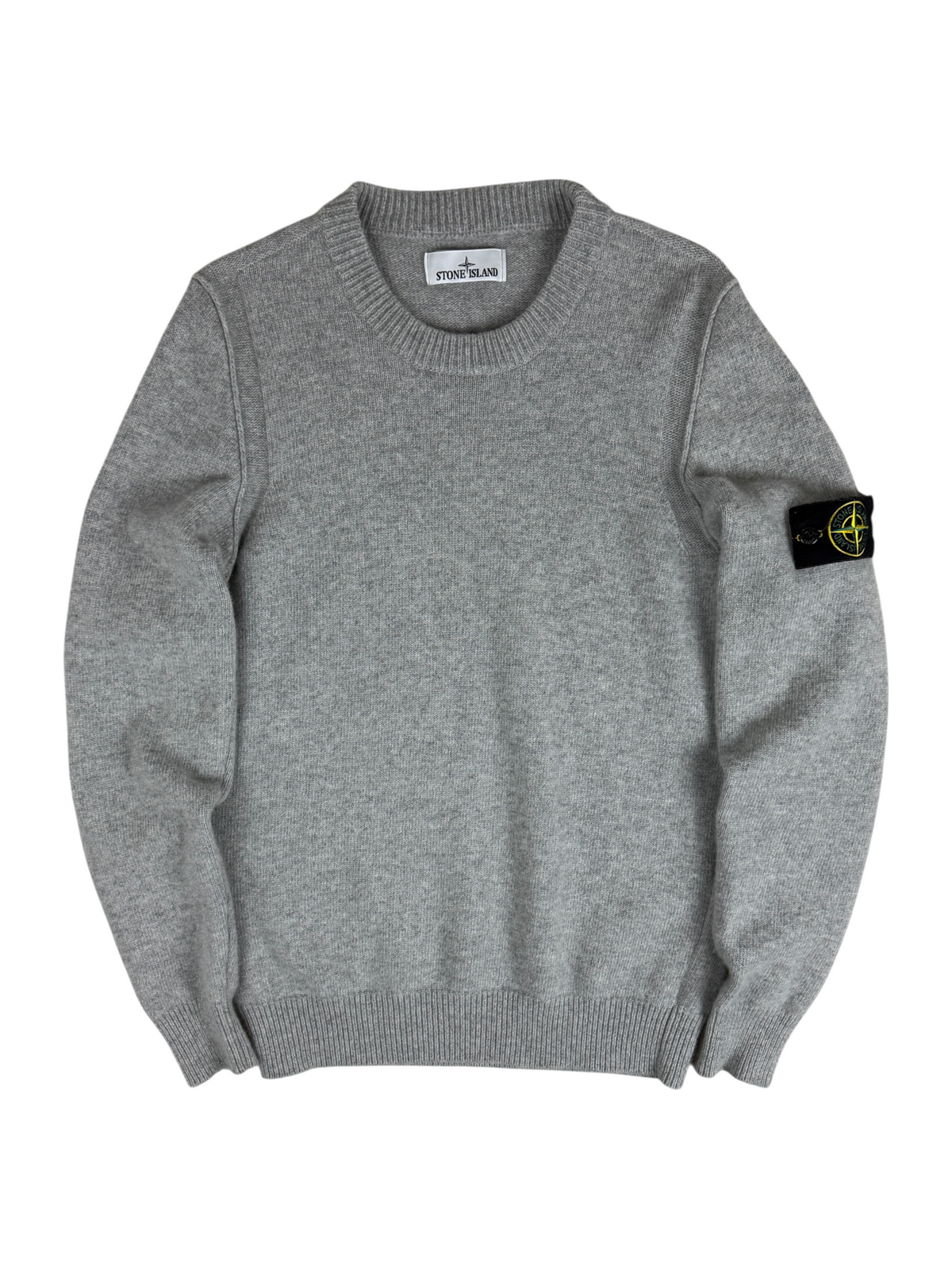 Pull Stone Island gris taille M - Vue de face
