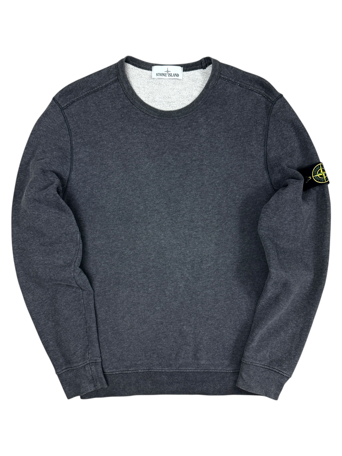 Pull Stone Island gris taille M - Vue de face