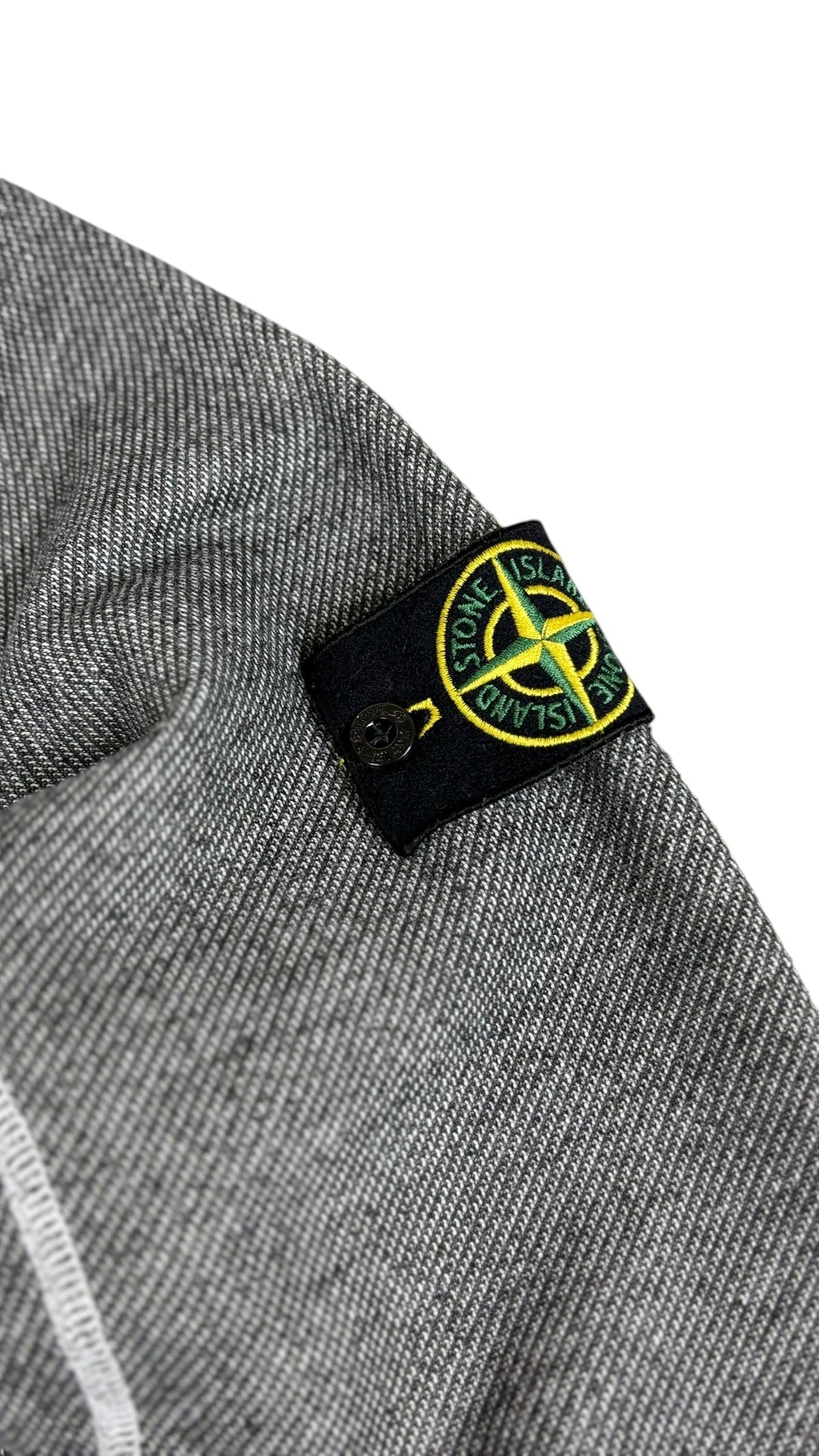 Pull Stone Island gris taille S - Vue de dos