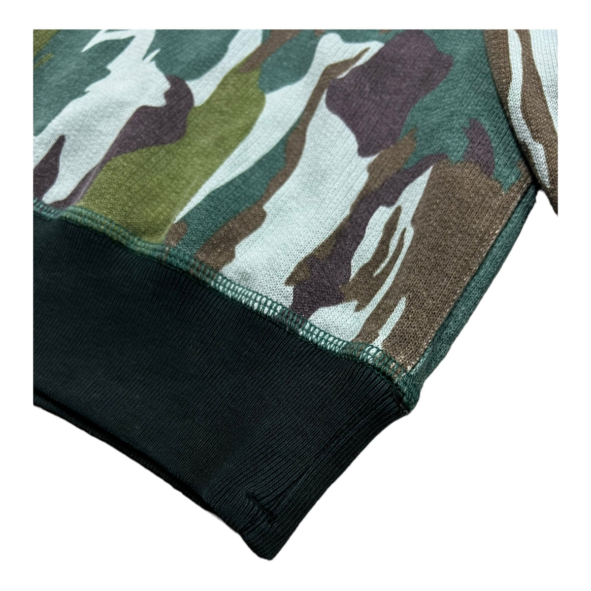 PULL COL ROND STONE ISLAND MILITAIRE - NB08